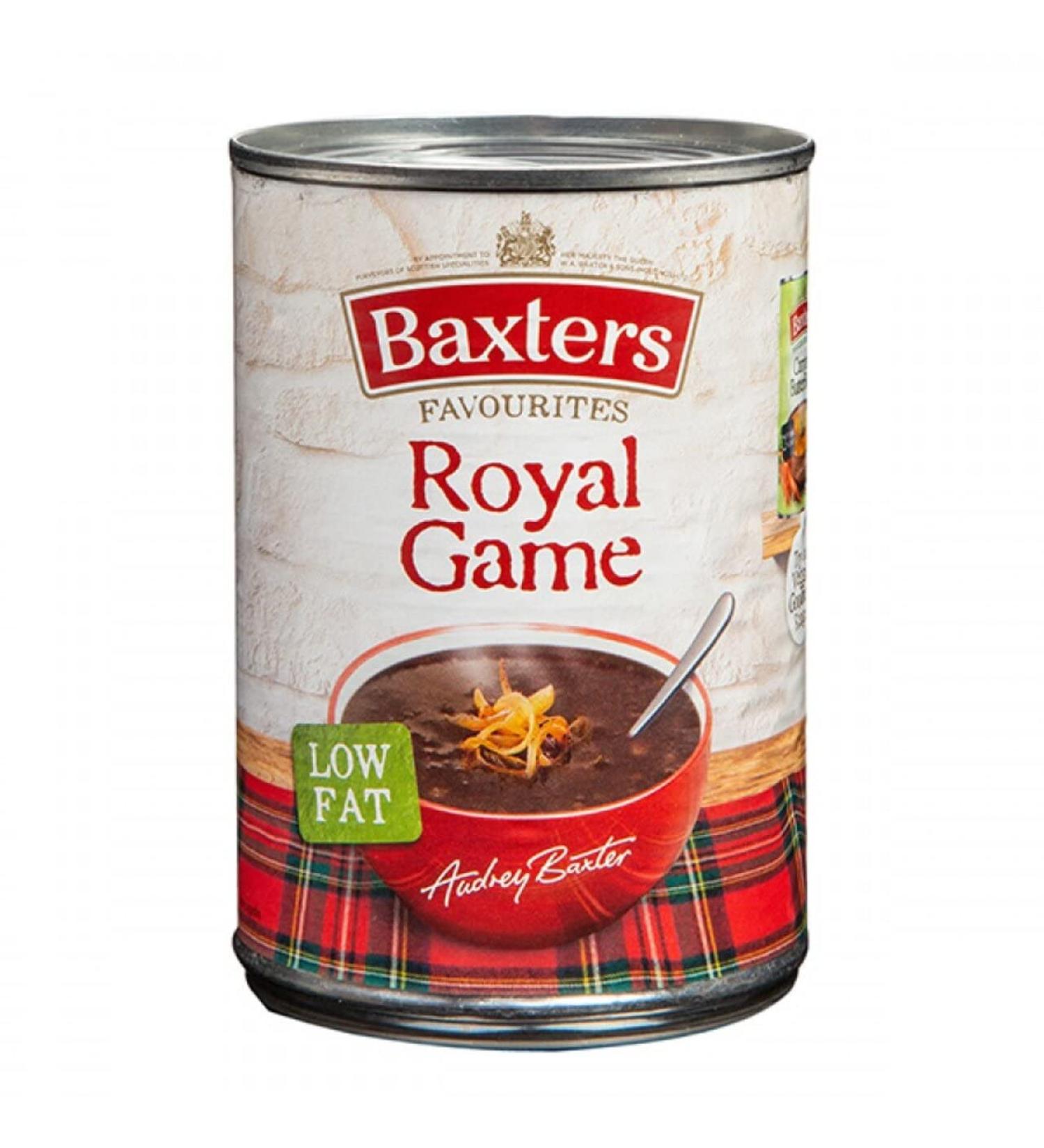 Baxters Favourites Royal Game 400g - Premium Game Meat Soup from Scotland - Buy Online on GoSupps.com
