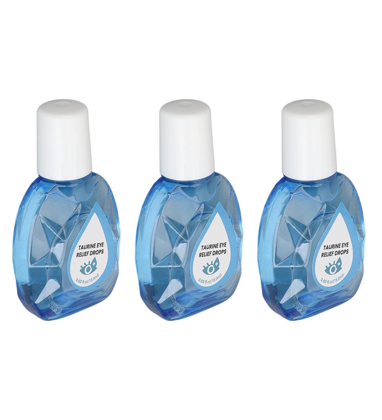 Triple Relief Eye Drops - Moisturizing Eye Care for Redness Irritation & Glaucoma Prevention - 0.5 Fl Oz - Buy Online on GoSupps.com