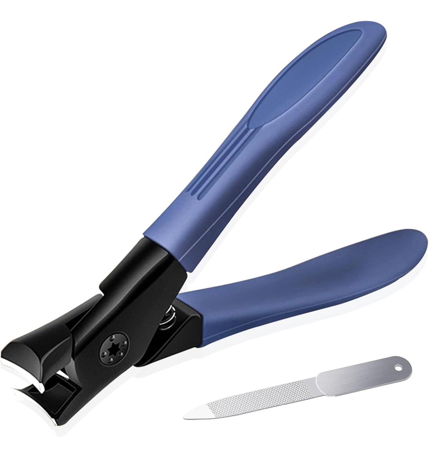 SHSHbuy Nail Clippers Professional Foot Clipper in Precision Stainless Steel Nail Clipper for Thick Nails Men and Women Elderly Adults - Buy Online on GoSupps.com