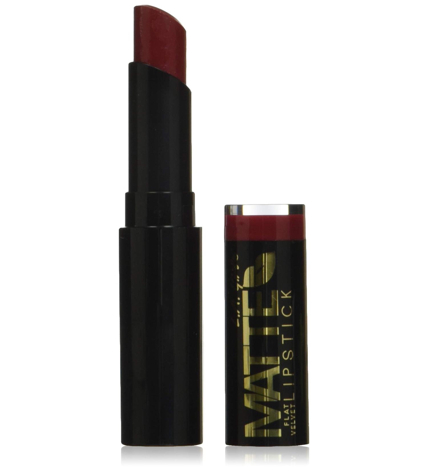 L.A. Girl Matte Flat Velvet Lipstick - Bite Me | 0.10 oz (3g) - Long-lasting & Rich Color - Buy Online on GoSupps.com