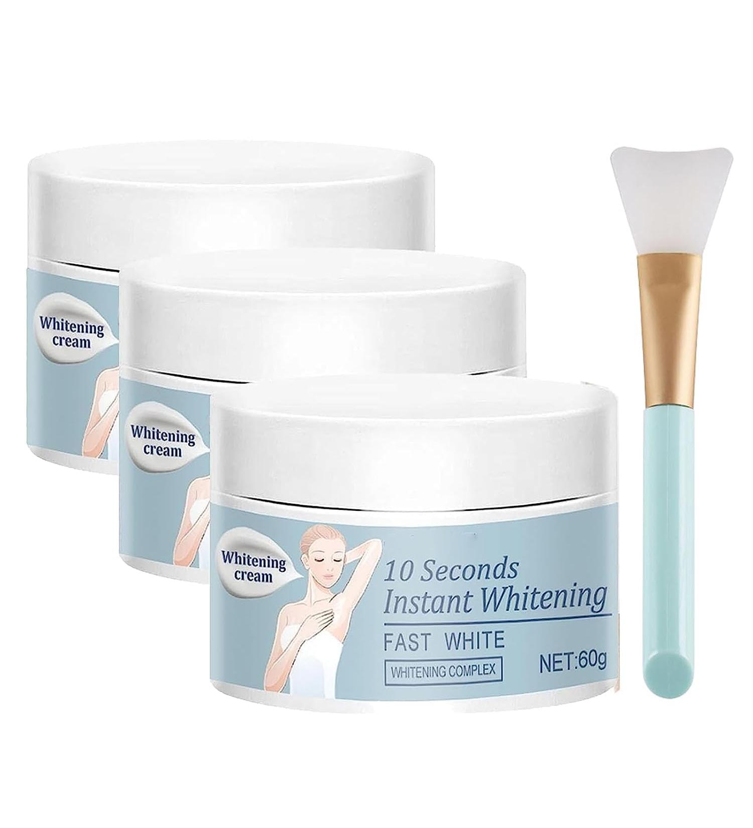 10 Seconds Whitening Cream Underarm Armpit Whitening Cream natural underarm whitening cream armpit lightening brightening. (3PCS) - Buy Online on GoSupps.com
