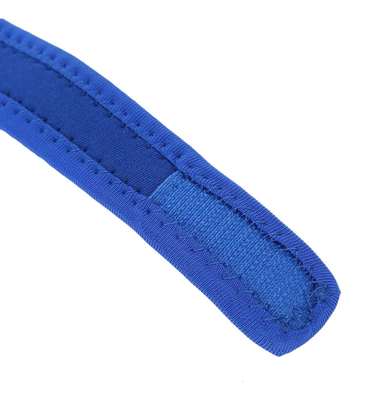 Adjustable Anti Snoring Chin Strap for Men and Women - Blue, Soft Lightweight Design - Snore Reduction Device for Chin Dislocation - Buy Online on GoSupps.com