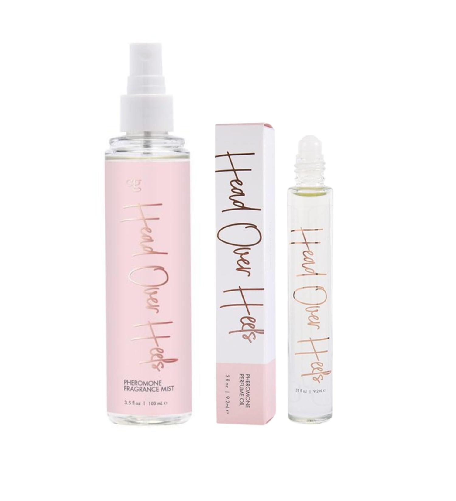 Angelique Pheromone-Infused Fragrance Perfume and Perfume Roll on Oil - Body Mist & Perfume Oil Set for Women by CG- Fruity Floral Scent - Buy Online on GoSupps.com