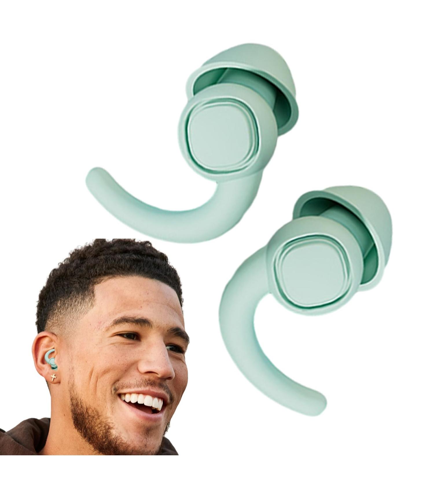 Ear Plugs for Sleeping Noise Cancelling | Reusable Ear Plugs | Noise Cancelling Calm Ear Plugs with Mini Storage Box Shakven Light Green - Buy Online on GoSupps.com