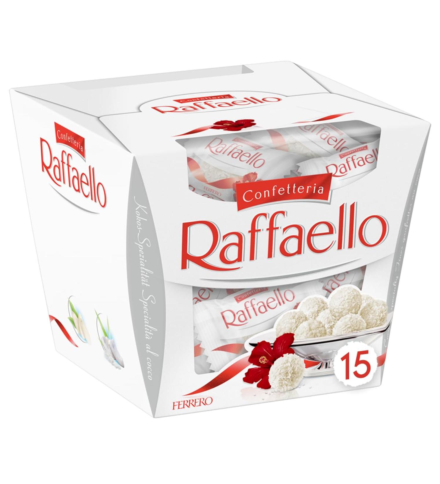 Ferrero Raffaello 15 Piece Ballotin (Pack of 3) - Buy Online on GoSupps.com