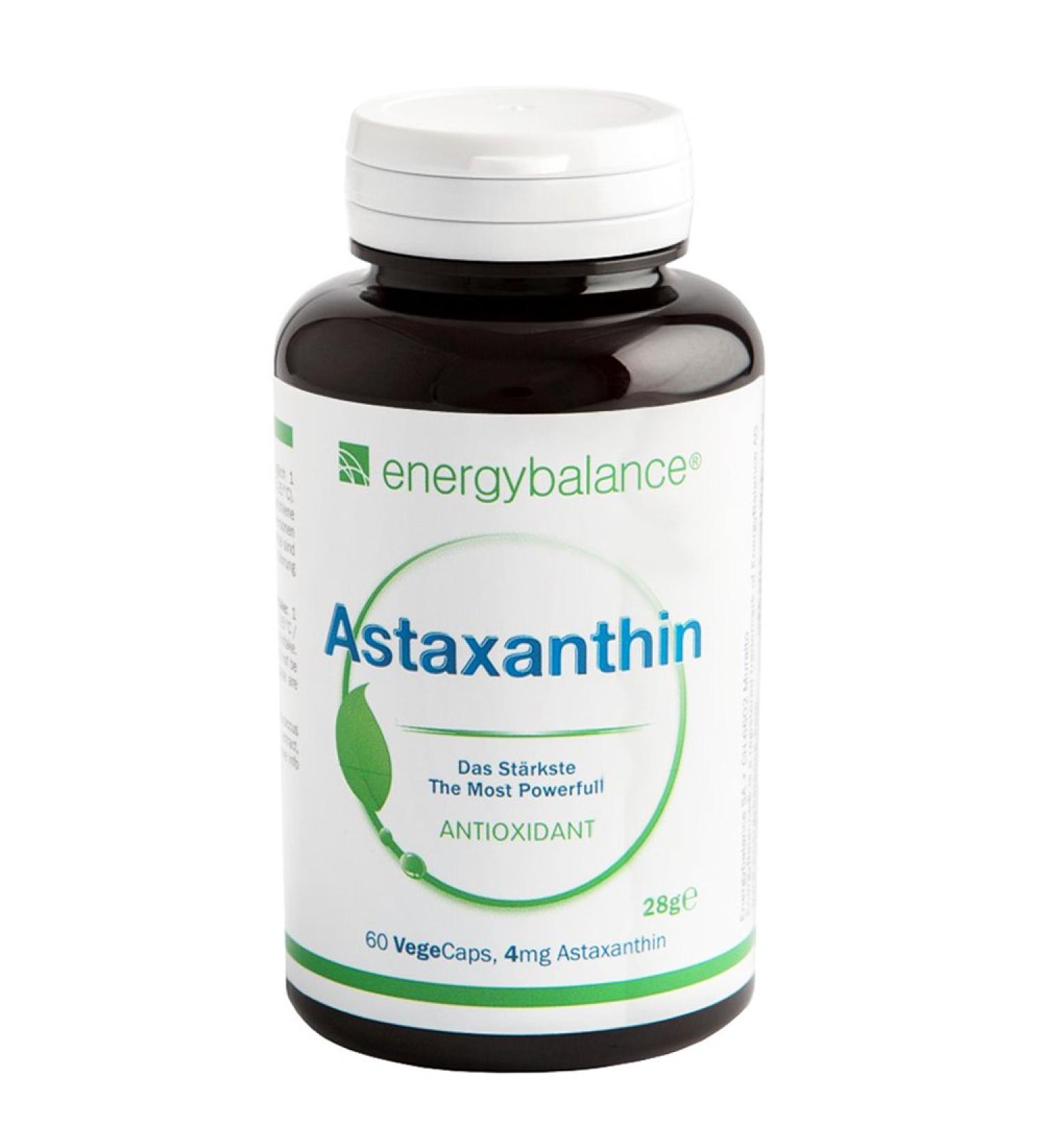 Astaxanthin with Lutein & Beta-Carotene | Vegan Antioxidant Supplement - 60 Capsules - No Preservatives - Haematococcus Algae - Buy Online on GoSupps.com