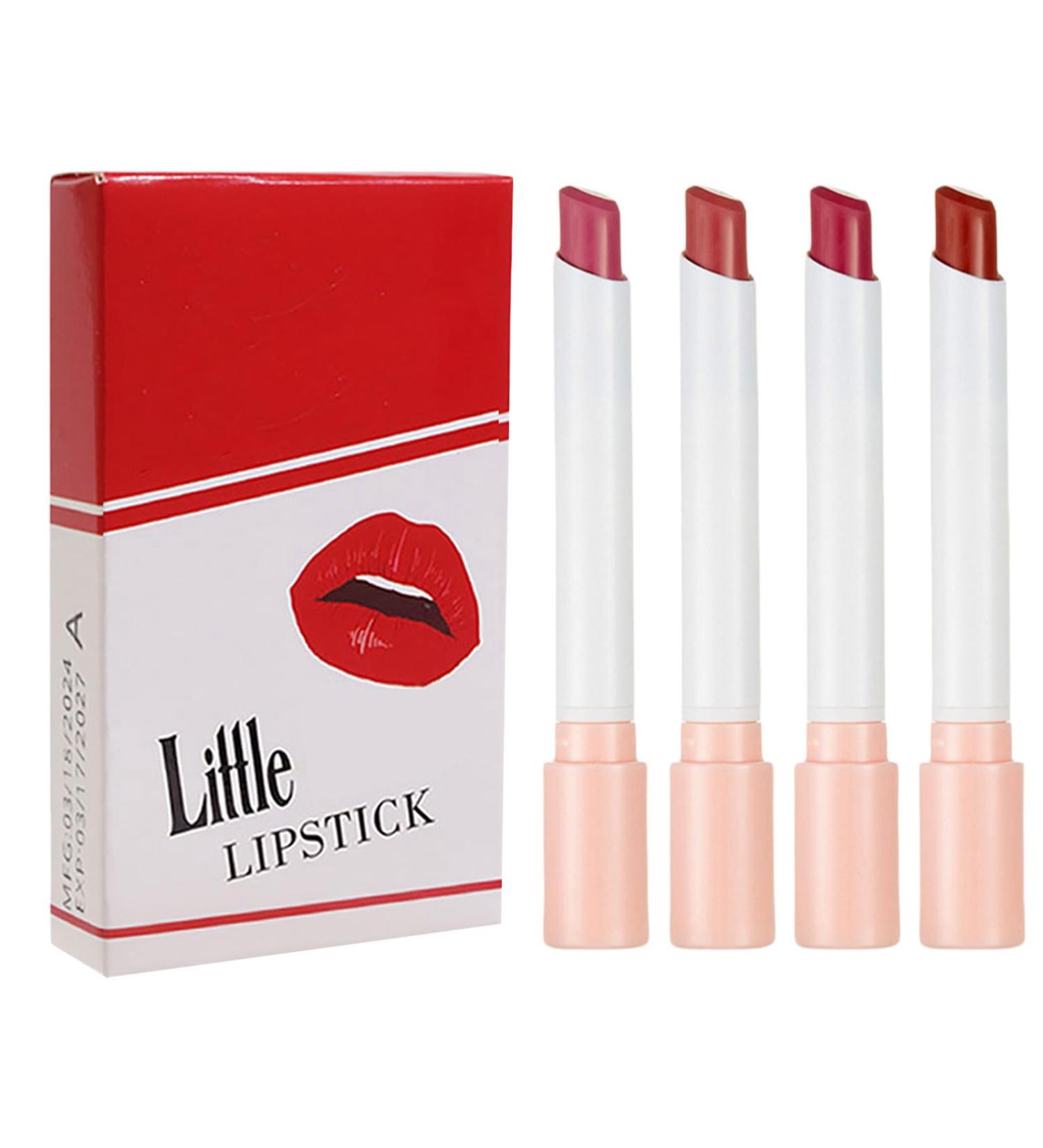 CHAKAE 4 Pack Matte Lipsticks for Women Long Lasting Highly Pigmented Moisturizing Lipstick Creamy Texture - Buy Online on GoSupps.com