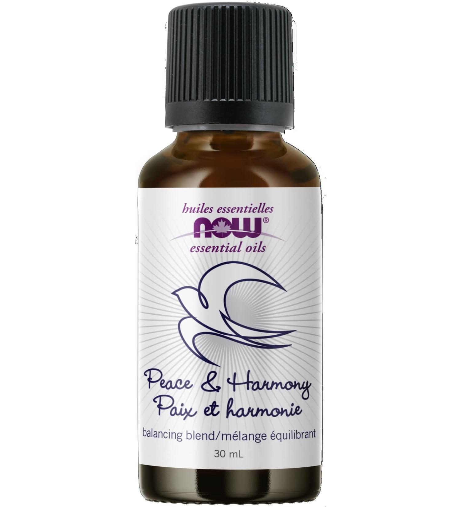 Now Foods Peace & Harmony Essential Oil Blend 30mL - Buy Online on GoSupps.com