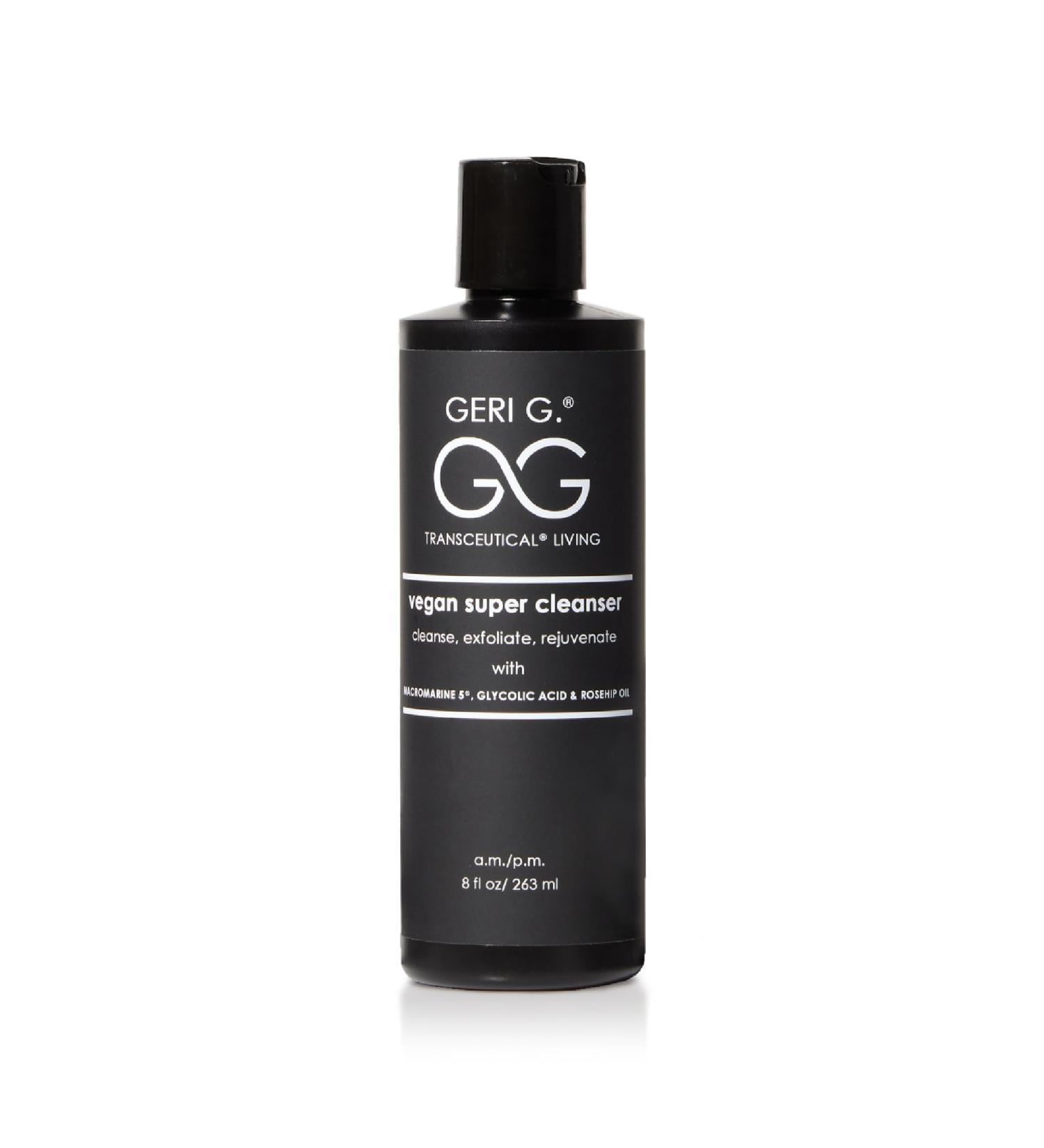 Vegan Super Face Cleanser | Macromarine 5 Glycolic Acid & Rose Hip Oil | Clean Beauty & Cruelty Free - Buy Online on GoSupps.com