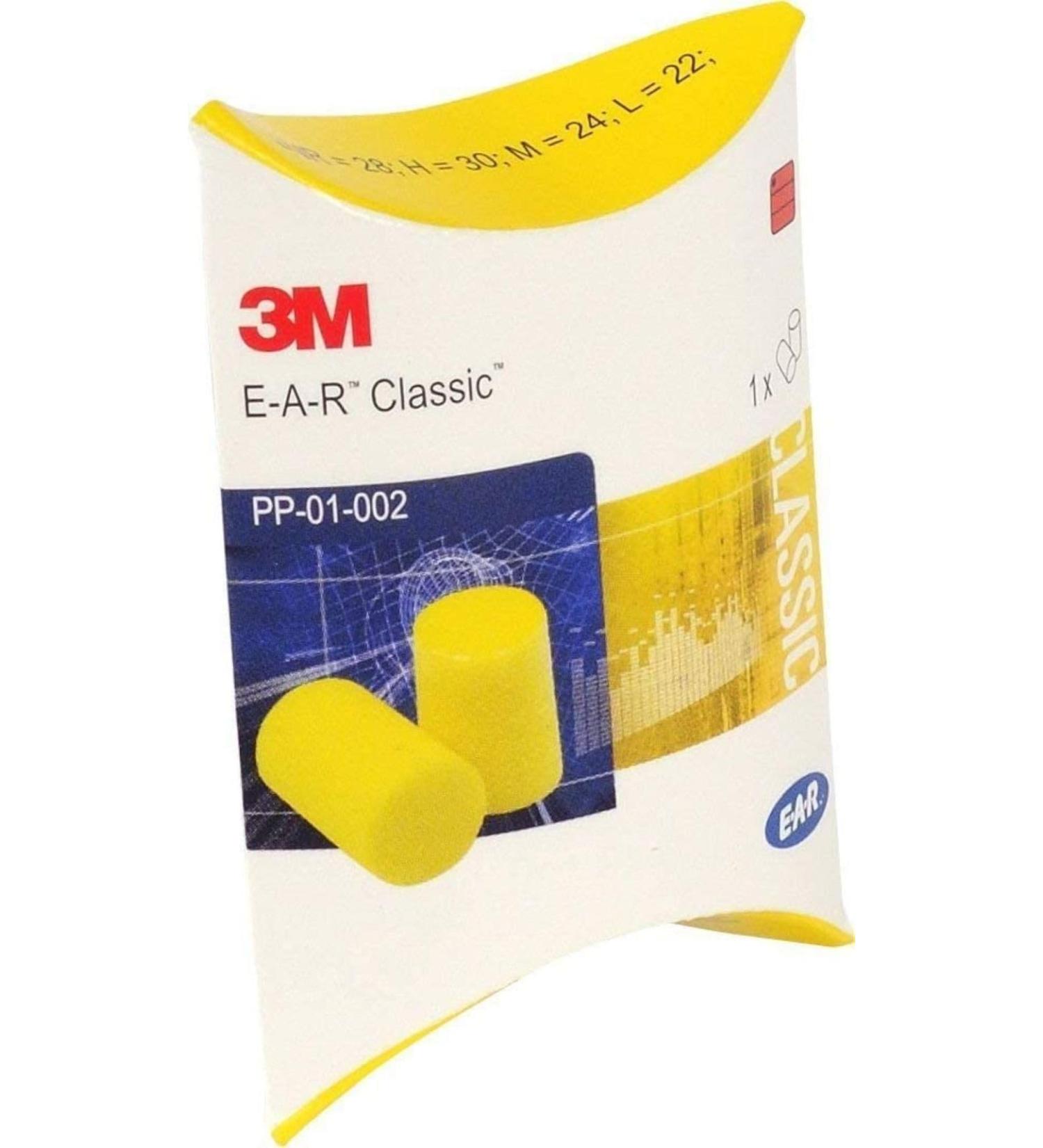 Hangqiao Classic Ear Plugs Pack 20 Pairs - Buy Online on GoSupps.com