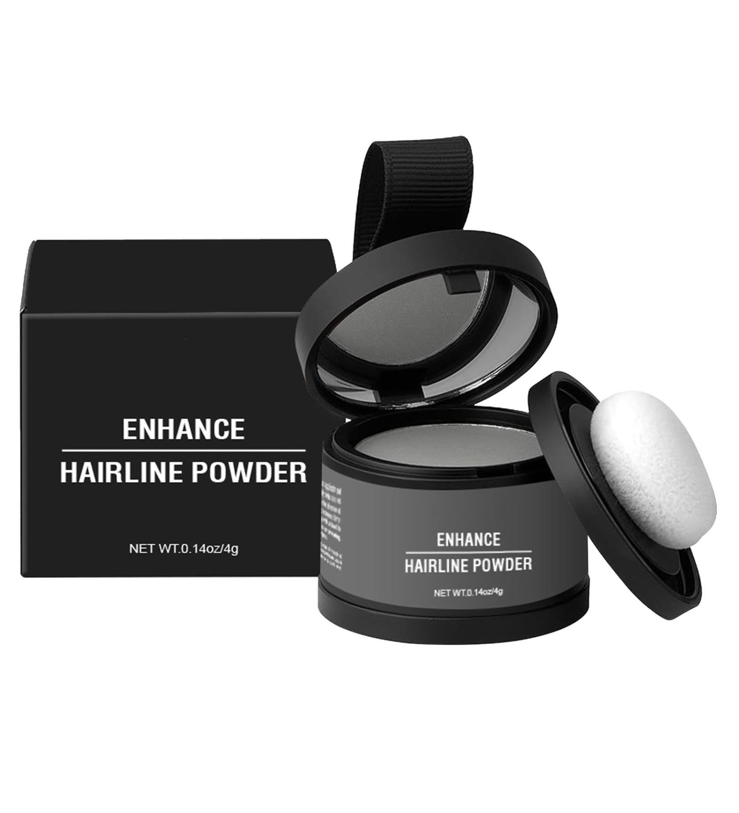 HunicandIU Hair Powder Waterproof Lightening Hair Roots Applicator Included Cover Grey Hair Thin Hair - Buy Online on GoSupps.com