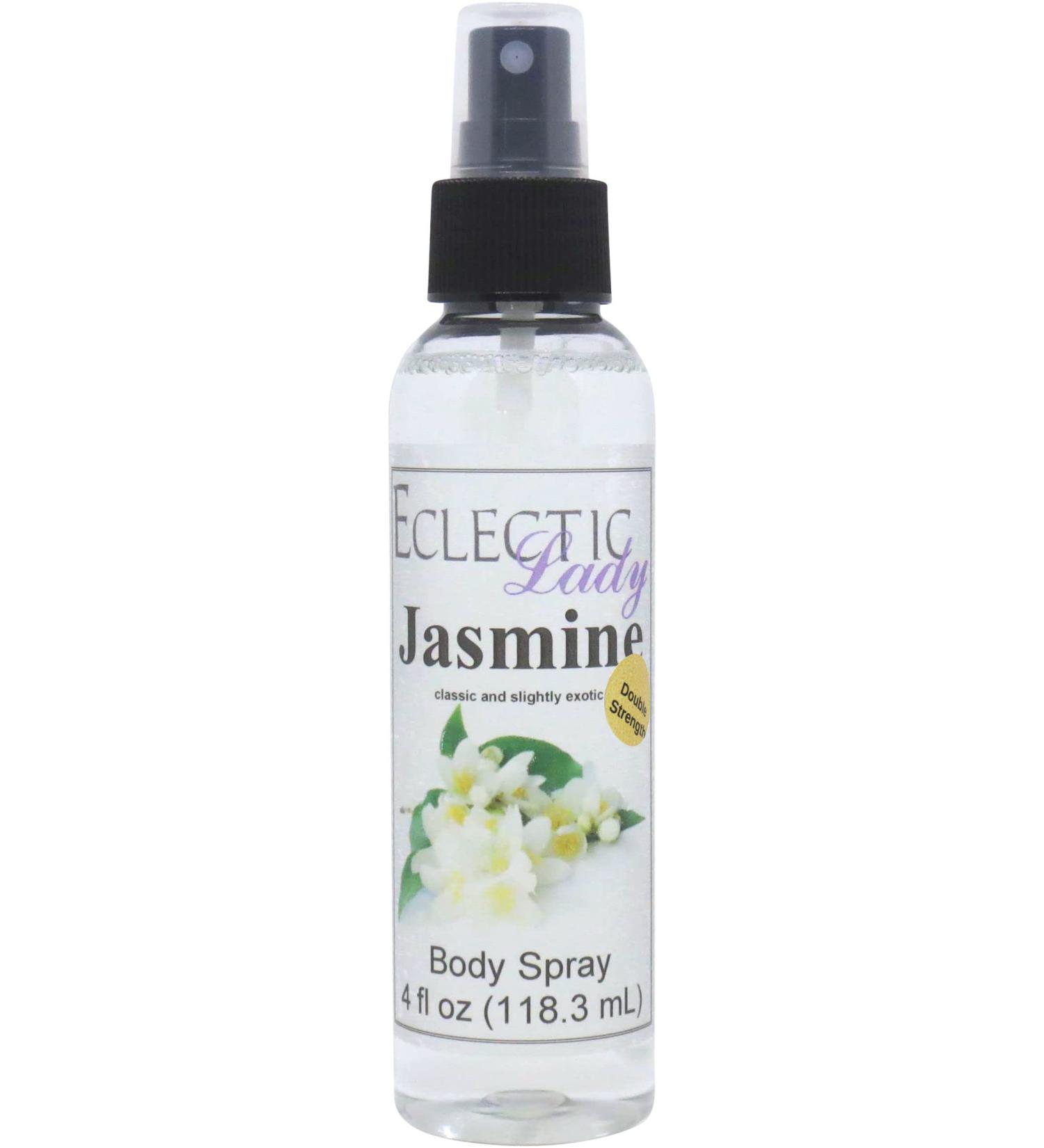 Jasmine Body Spray (Double Strength) 4 ounces Body Mist for Women with Clean Light & Gentle Fragrance Long Lasting Perfume with Comforting Scent for Men & Women Cologne with Soft Subtle Aroma Double Strength 4 Fluid Ounces - Buy Online on GoSupps.com