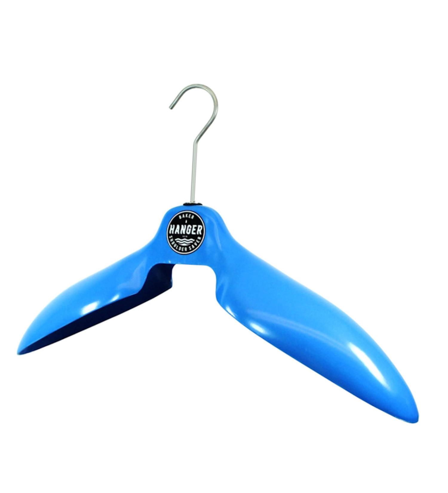 BAKER HANGER Parka Coat Hanger 'Shoulder Saver' - USA Made, 6 Inch Hook, Blue - Ideal for Arctic Parkas, Survival Gear, Race Suits - Buy Online on GoSupps.com