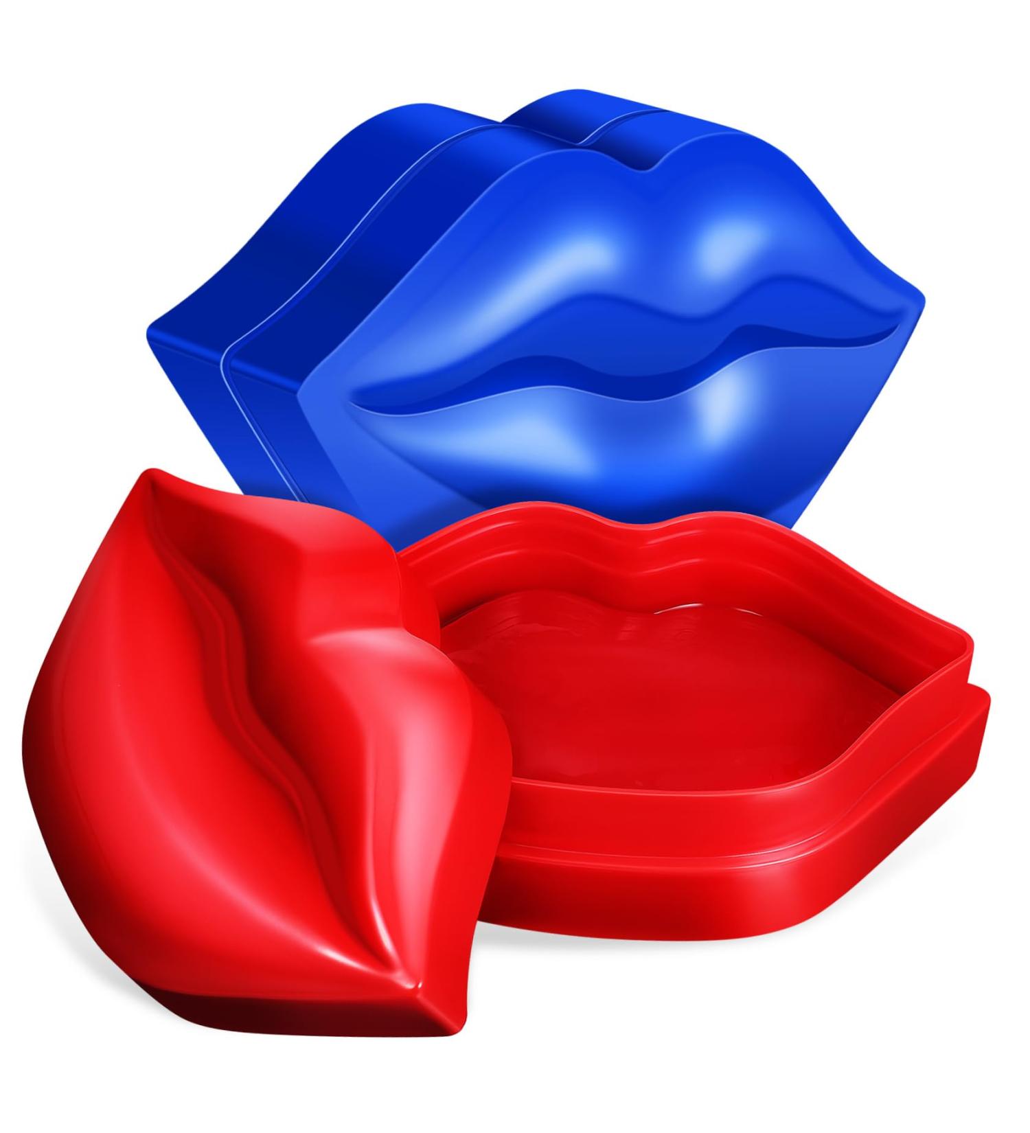 FRCOLOR Collagen Lip Mask Gel Pads - Hydrating Lip Care & Beauty Tool for Soft Smooth Lips | Portable Facial Cosmetic - Buy Online on GoSupps.com