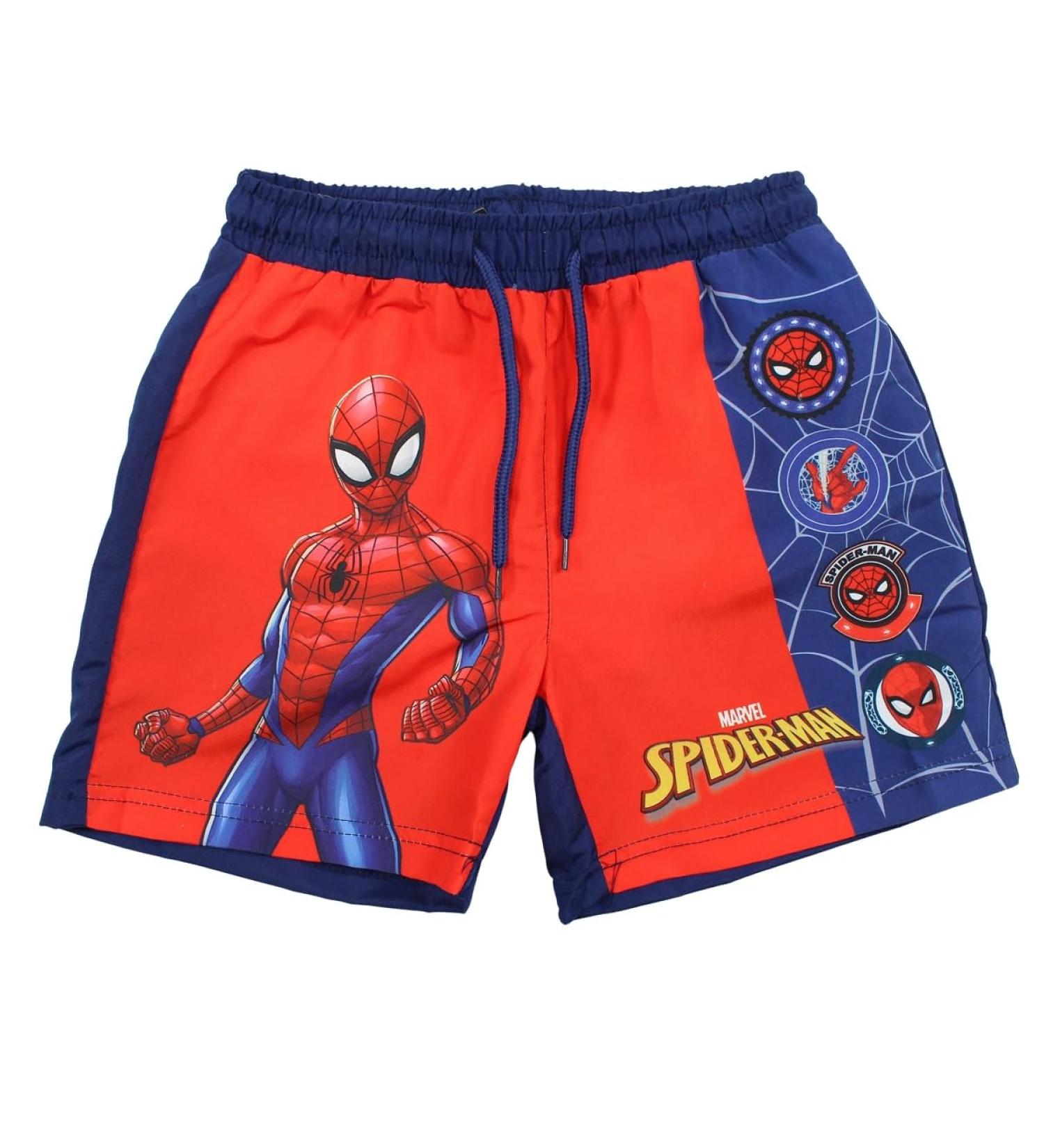 Spiderman Boys Swim Shorts - Fast Dry Swimming Trunks for Children 110-134cm - Blue - Buy Online on GoSupps.com