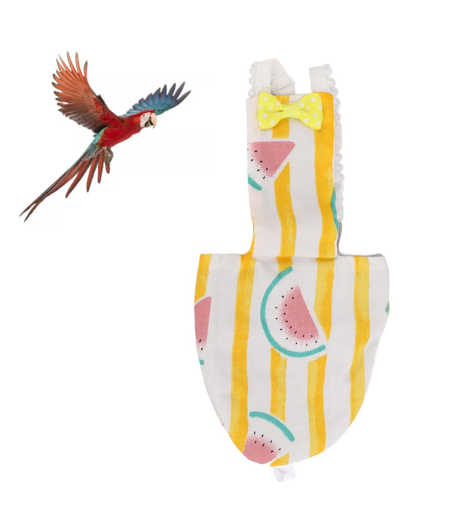 High-Quality Washable Bird Diapers | Reusable Airsuit Diapers for Pet Birds | Perfect for African Grey Nymphic & More - Buy Online on GoSupps.com