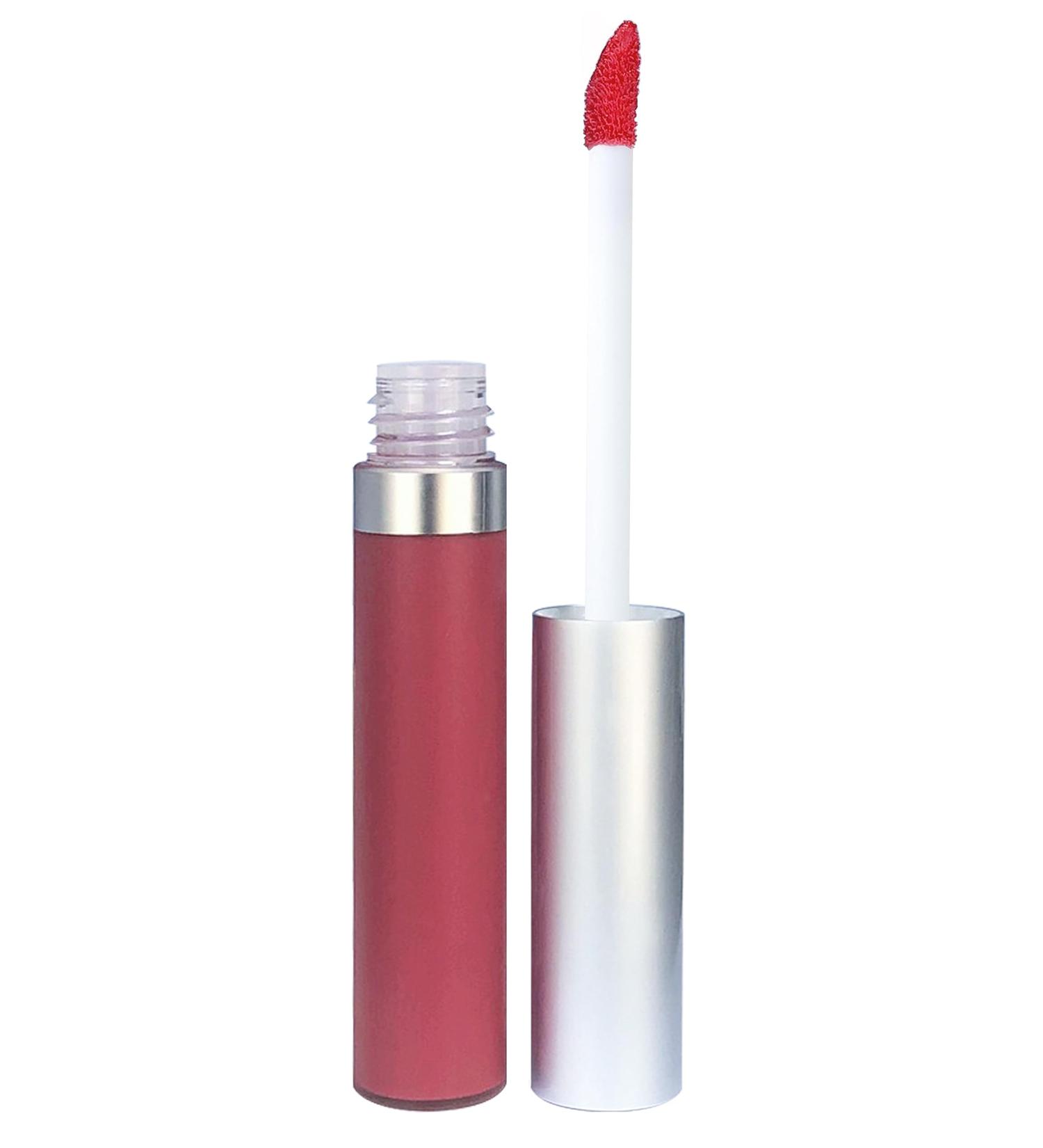 Mom's Secret Lily Natural Organic Lip Gloss - Vegan Gluten Free Cruelty Free - Malibu Soft Pink - Made in USA | 0.28 oz - Buy Online on GoSupps.com