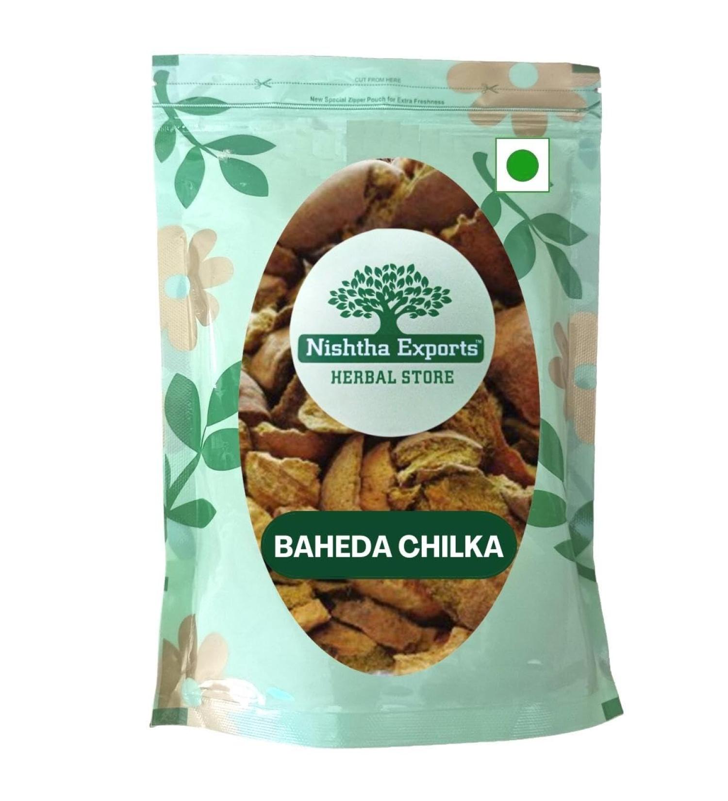 RAW HERBS BAHEDA CHILKA BAHERA WITHOUT SEEDS TERMINALIA BELERICA (250GM) 250 g (Pack of 1) - Buy Online on GoSupps.com