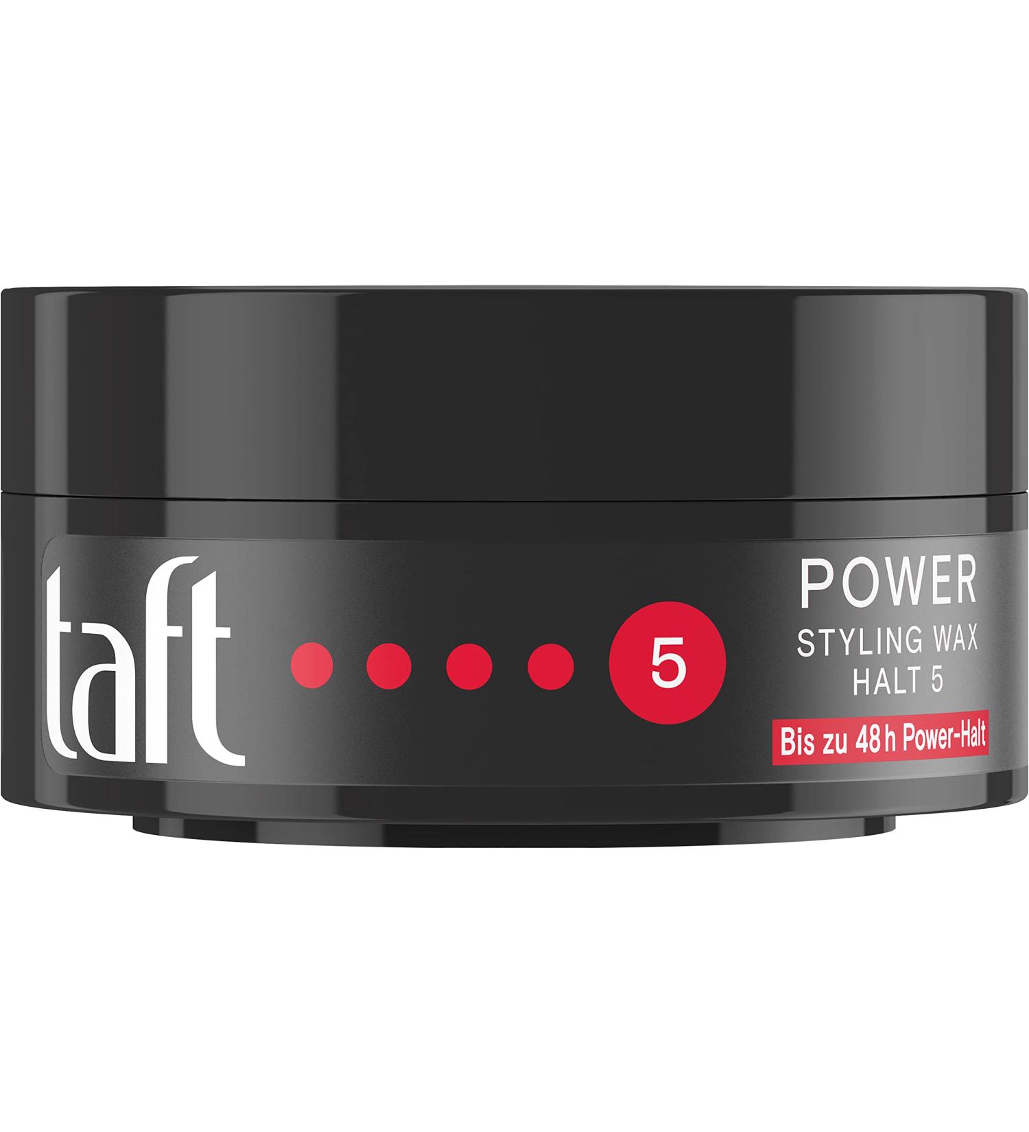 Buy Taft Styling Wax Power Stop 5 (75ml) - Strong Hold No Glue Lasts 48h | International Shipping - Buy Online on GoSupps.com