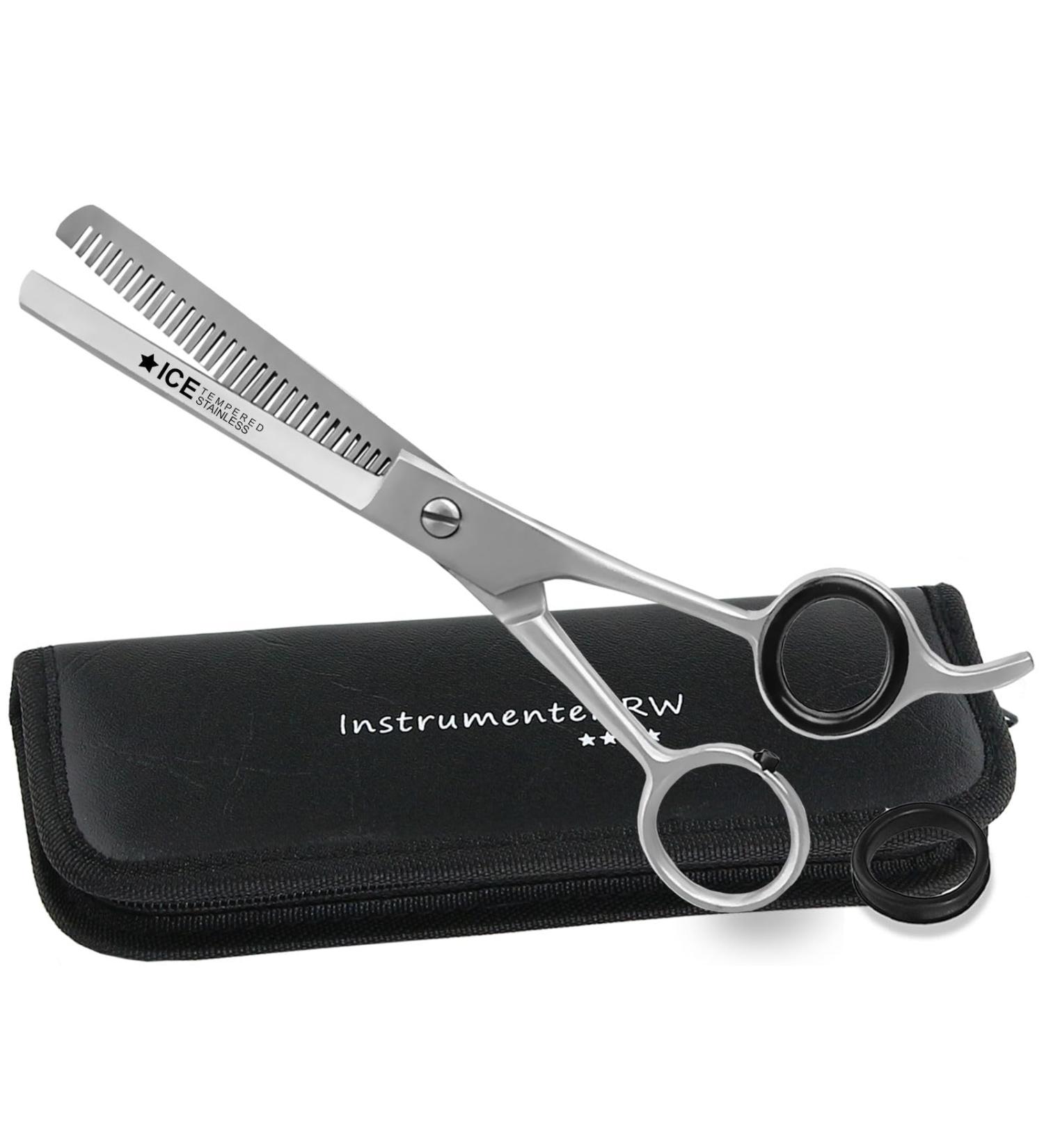 Premium Effilier Scissors - 6-Inch Hairdressing & Thinning Shears with Storage Case - Ideal for Professional Modeling & Styling - Buy Online on GoSupps.com