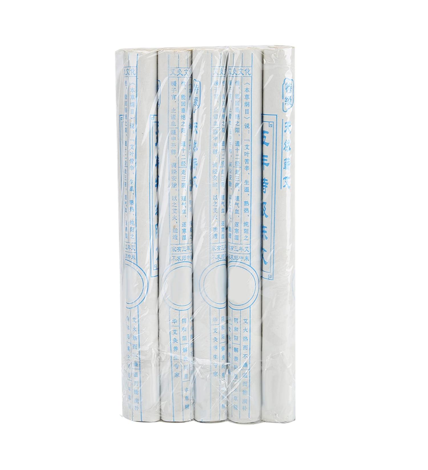Moxa Roll - Stress Relief & Blood Circulation | 10 Pieces for Moxibustion & Massage | International Shipping - Buy Online on GoSupps.com