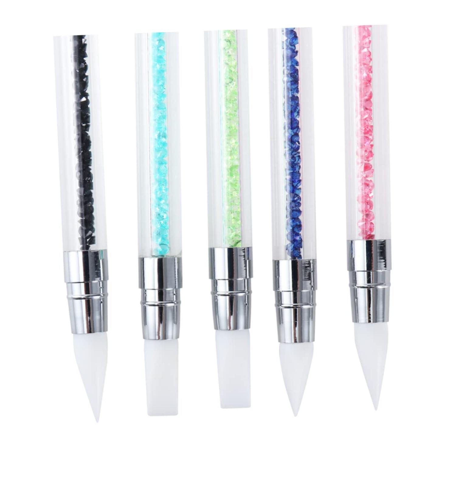 FRCOLOR Pens nail art sculpture pen dual tipped nail art pens nail art picker nail art rhinestone picker dotting pen nail art tool nail tools dotting tool bicuspid nail Pen - Buy Online on GoSupps.com