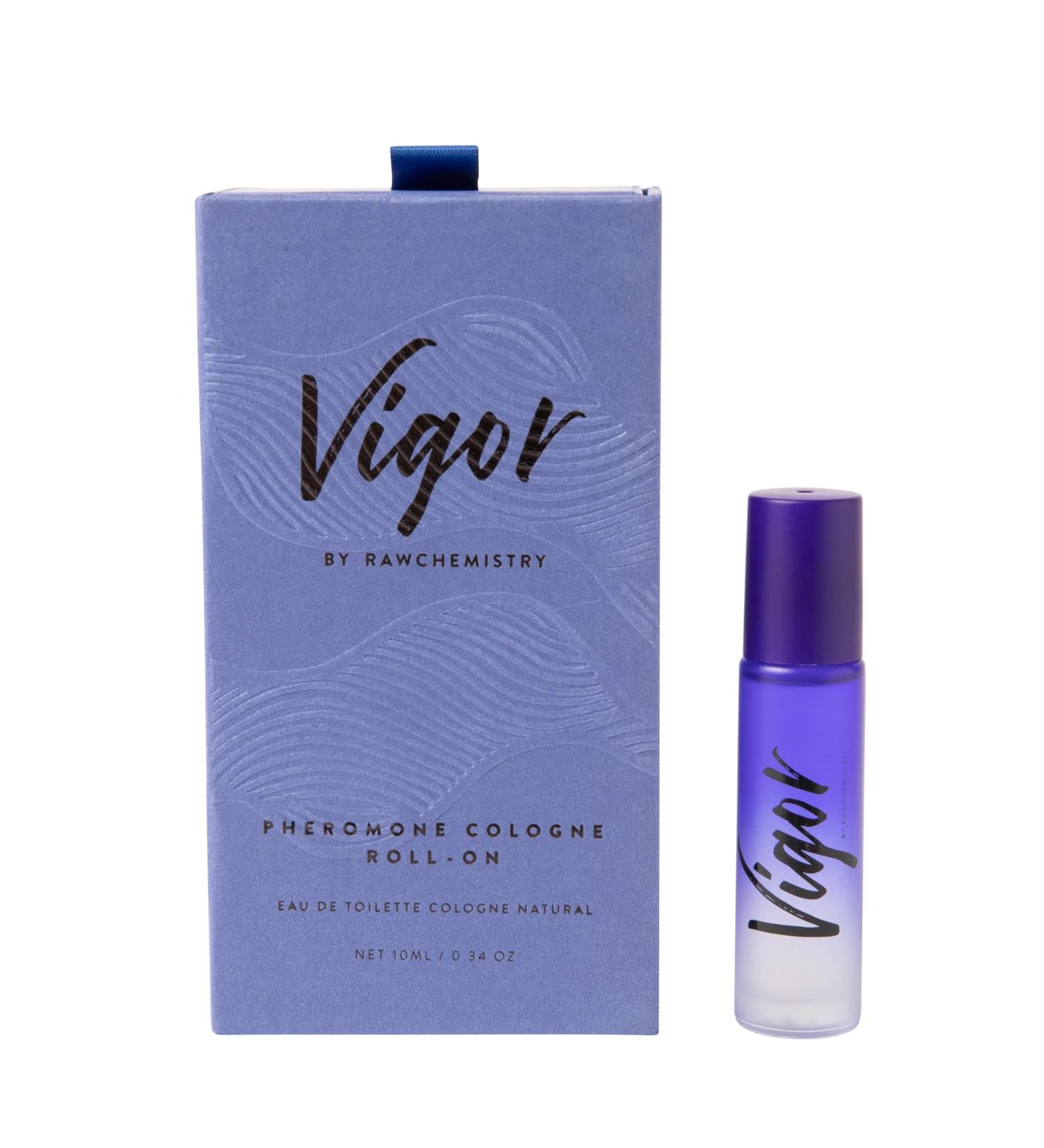 RawChemistry Vigor Pheromone Infused Cologne for Men Roll-On I Men's Cologne with Pheromones I Fragrances for Men - Buy Online on GoSupps.com