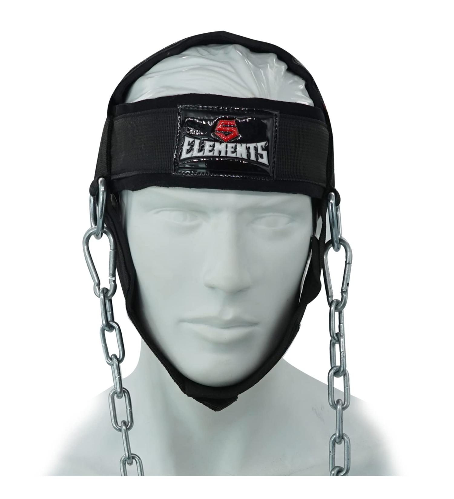 5 Elements Neck Harness for Strength Training | Adjustable Neck Exerciser for Stronger Neck & Traps | International Shipping Available - Buy Online on GoSupps.com