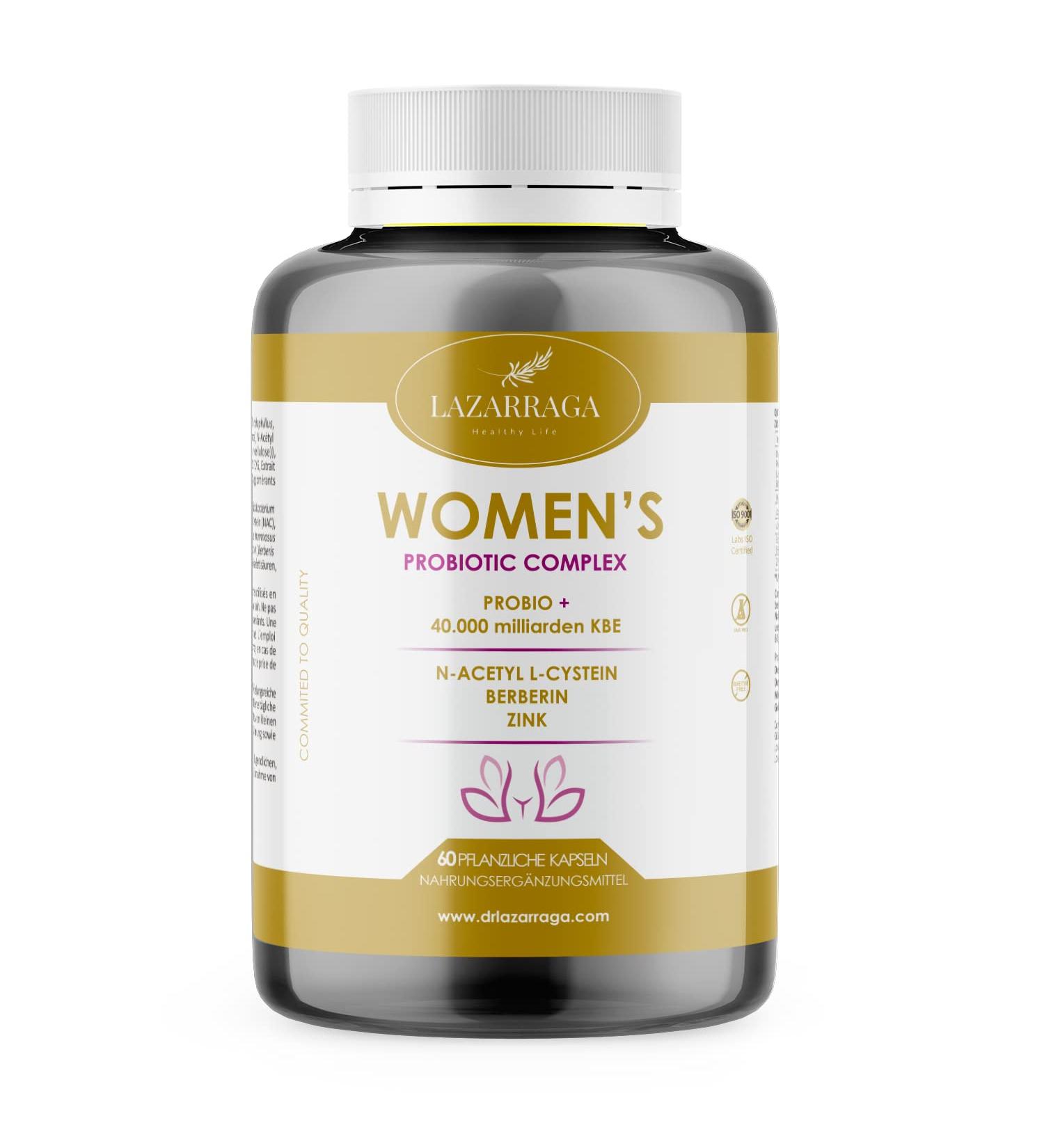 Probiotics for Women | Balance Intimate Flora & Fight Vaginal Infections | Lactobacillus & Bifidobacterium Blend | Bervera Nac Zinc - Buy Online on GoSupps.com