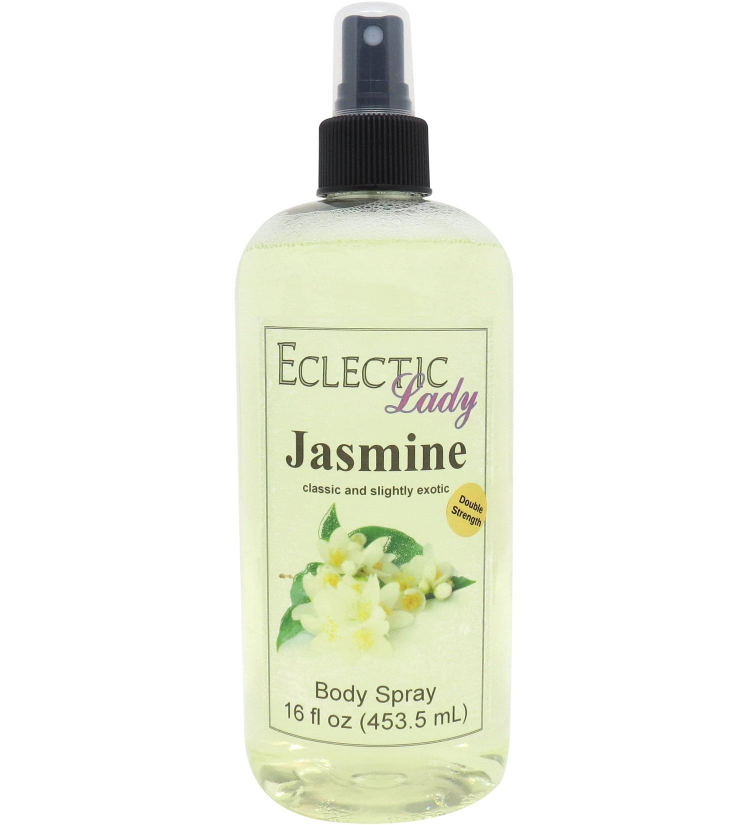 Jasmine Body Spray (Double Strength) 16 ounces Body Mist for Women with Clean Light & Gentle Fragrance Long Lasting Perfume with Comforting Scent for Men & Women Cologne with Soft Subtle Aroma Double Strength 16 Fl Oz (Pack of 1) - Buy Online on GoSupps.com