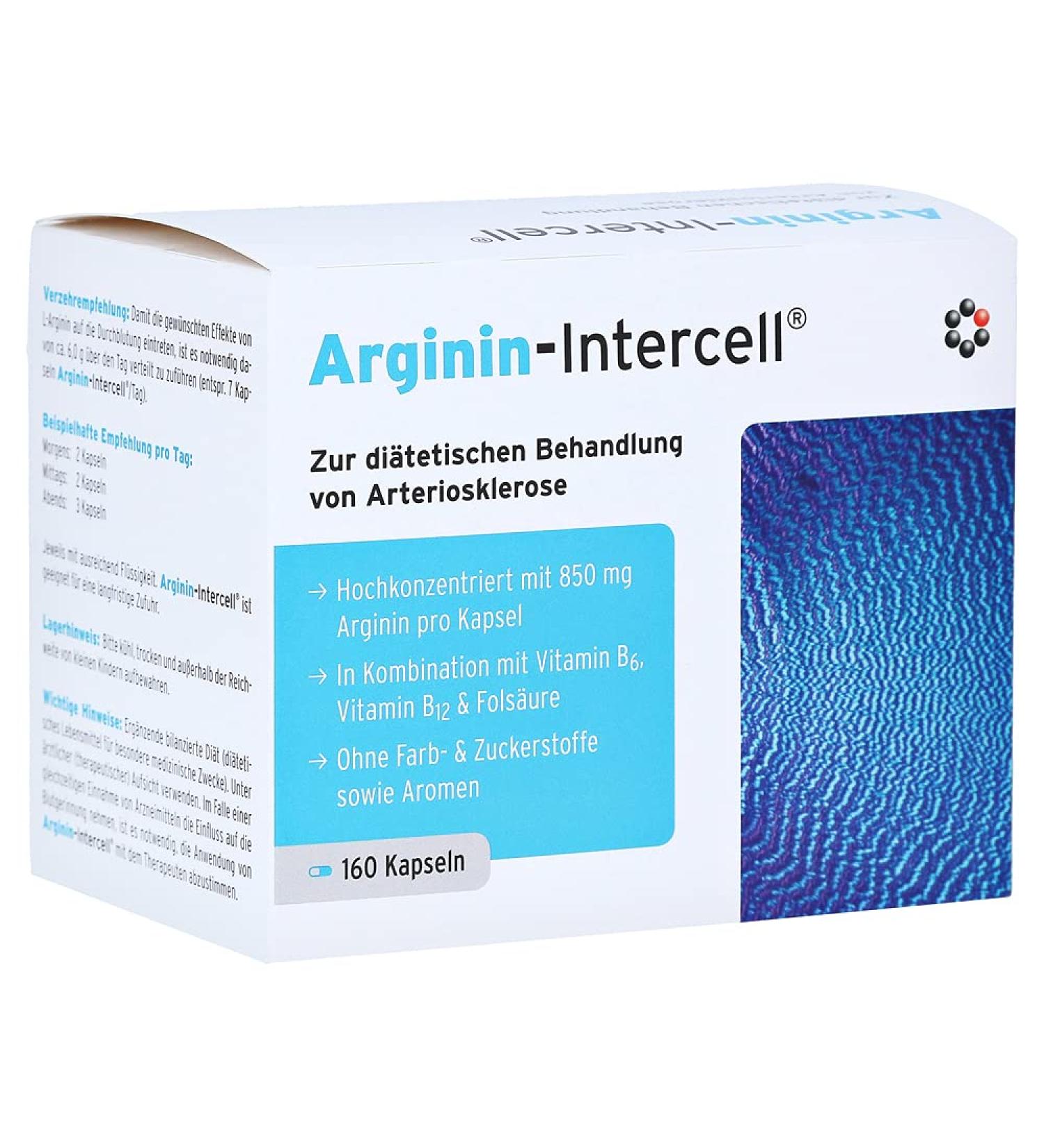 Arginine intercell capsules 160 st