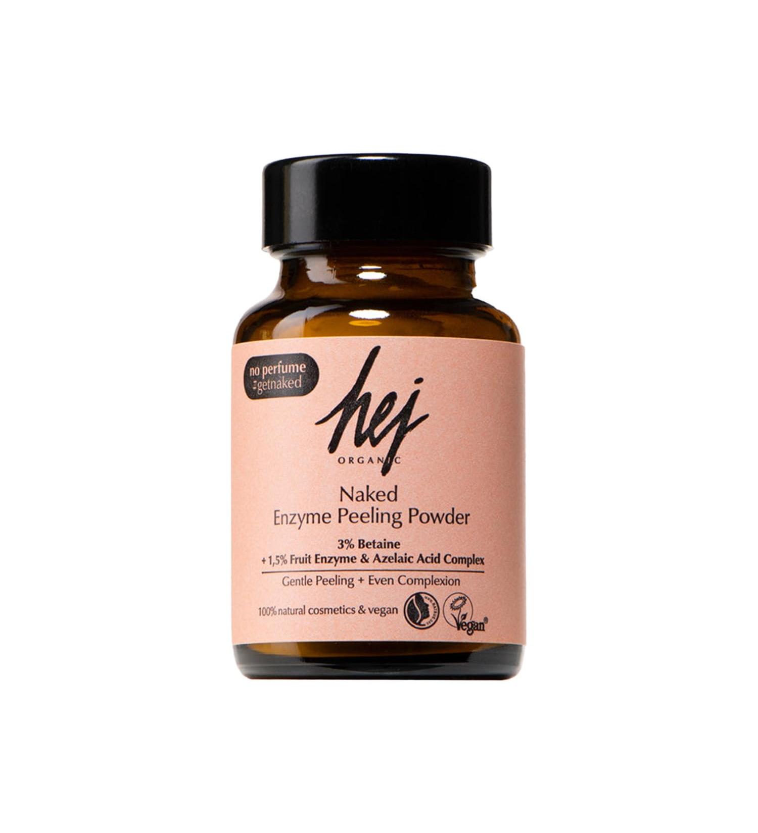 Buy HEY ORGANIC Naked Enzyme Peeling Powder 30g - Gentle Exfoliation for Radiant Skin | International Shipping Available - Buy Online on GoSupps.com