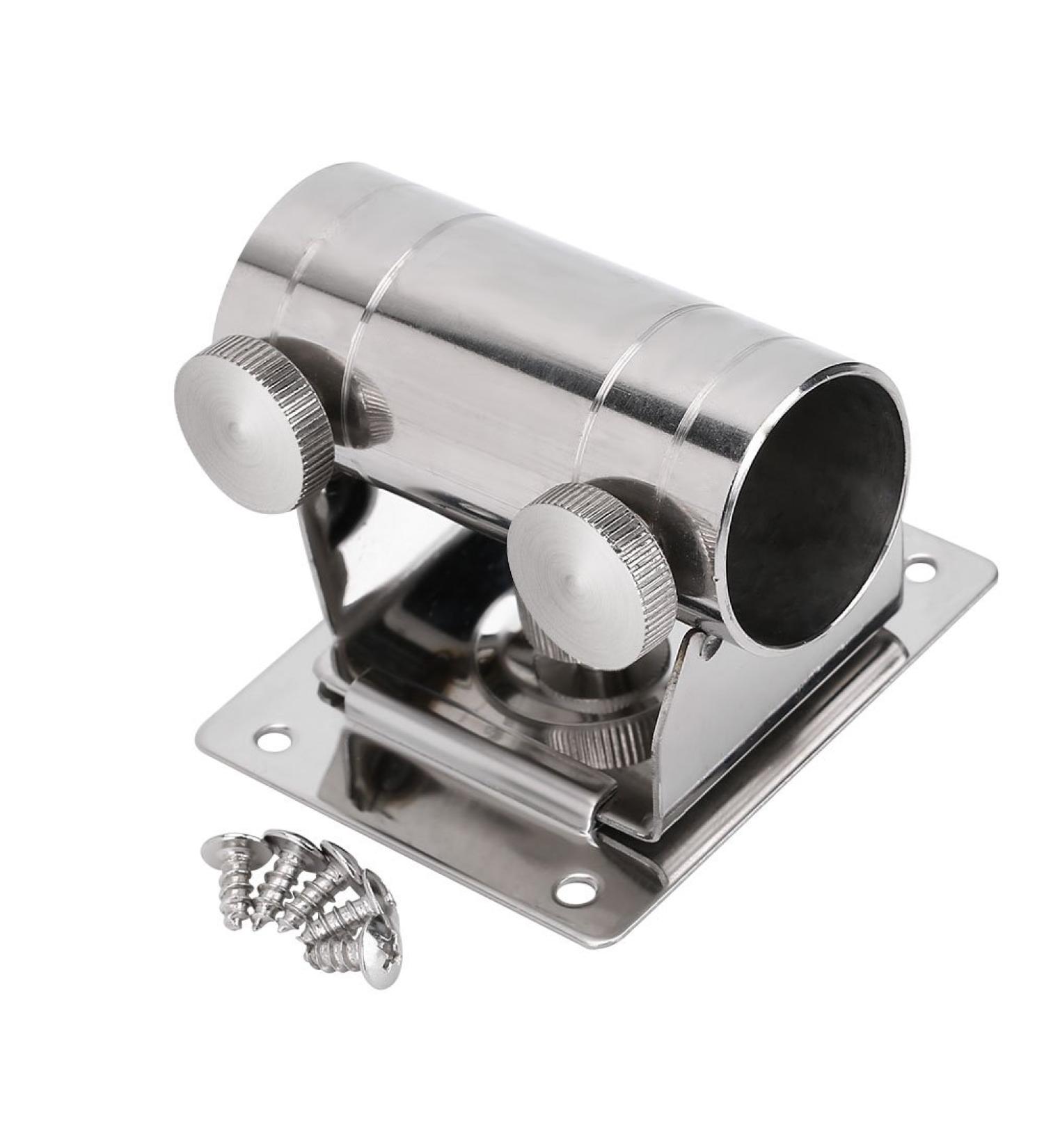 NCONCO High Strength Adjustable Stainless Steel Umbrella Holder Bracket Stand Base for Fishing Box - Buy Online on GoSupps.com
