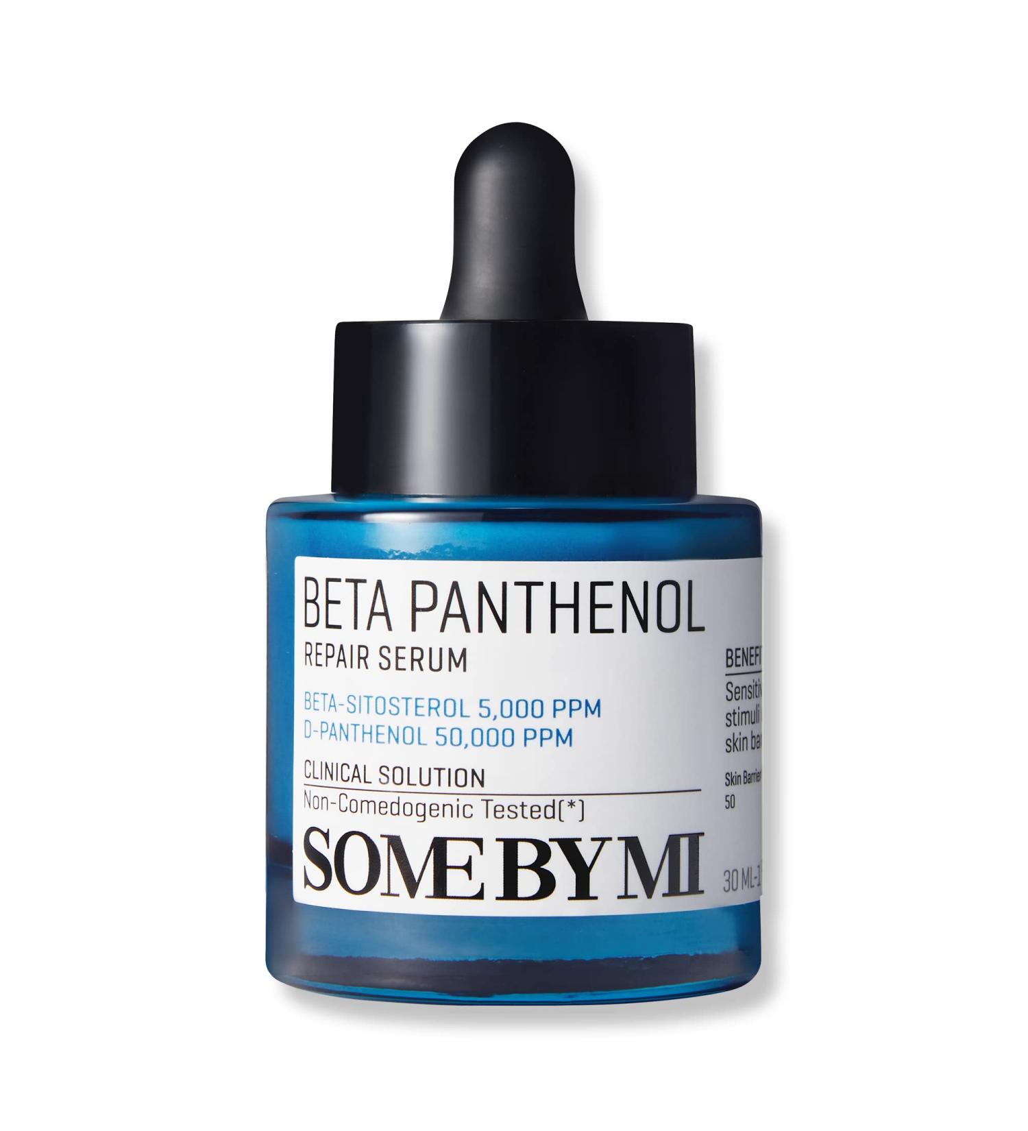 Some by mi beta -panthenol repair serum 1.01 oz 30 ml - skin barrier structure with beta -sitosterol and panthenol - daily face serum with moisturizing effect