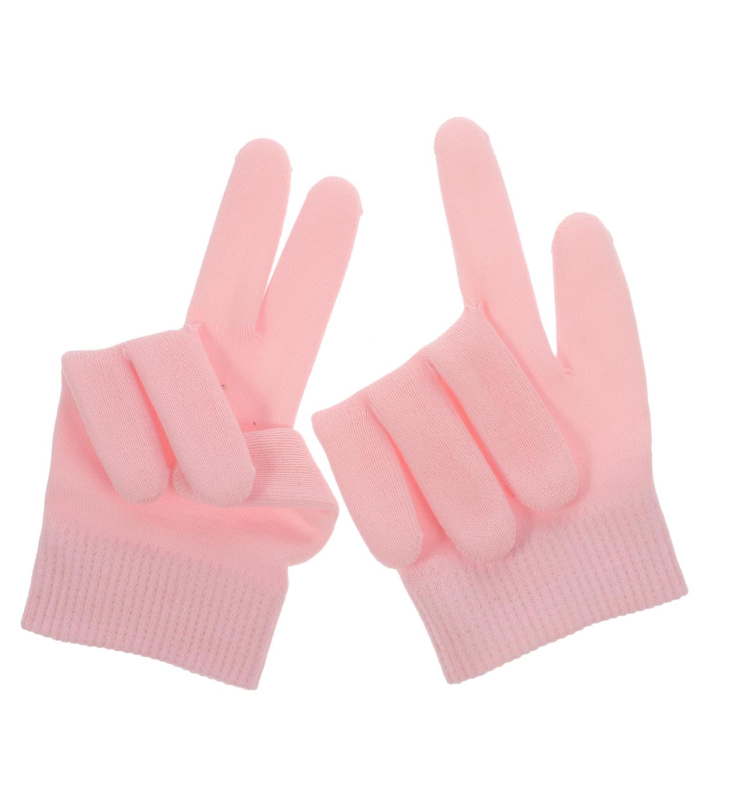 Housoutil 1 Pair Moisturizing Gloves Moisturizing Moisturizing Gel Gloves Moisturizing Hand Care Elegant Black Bows Hand Peel Pink Essential Oil Hand 21.5*11cm - Buy Online on GoSupps.com