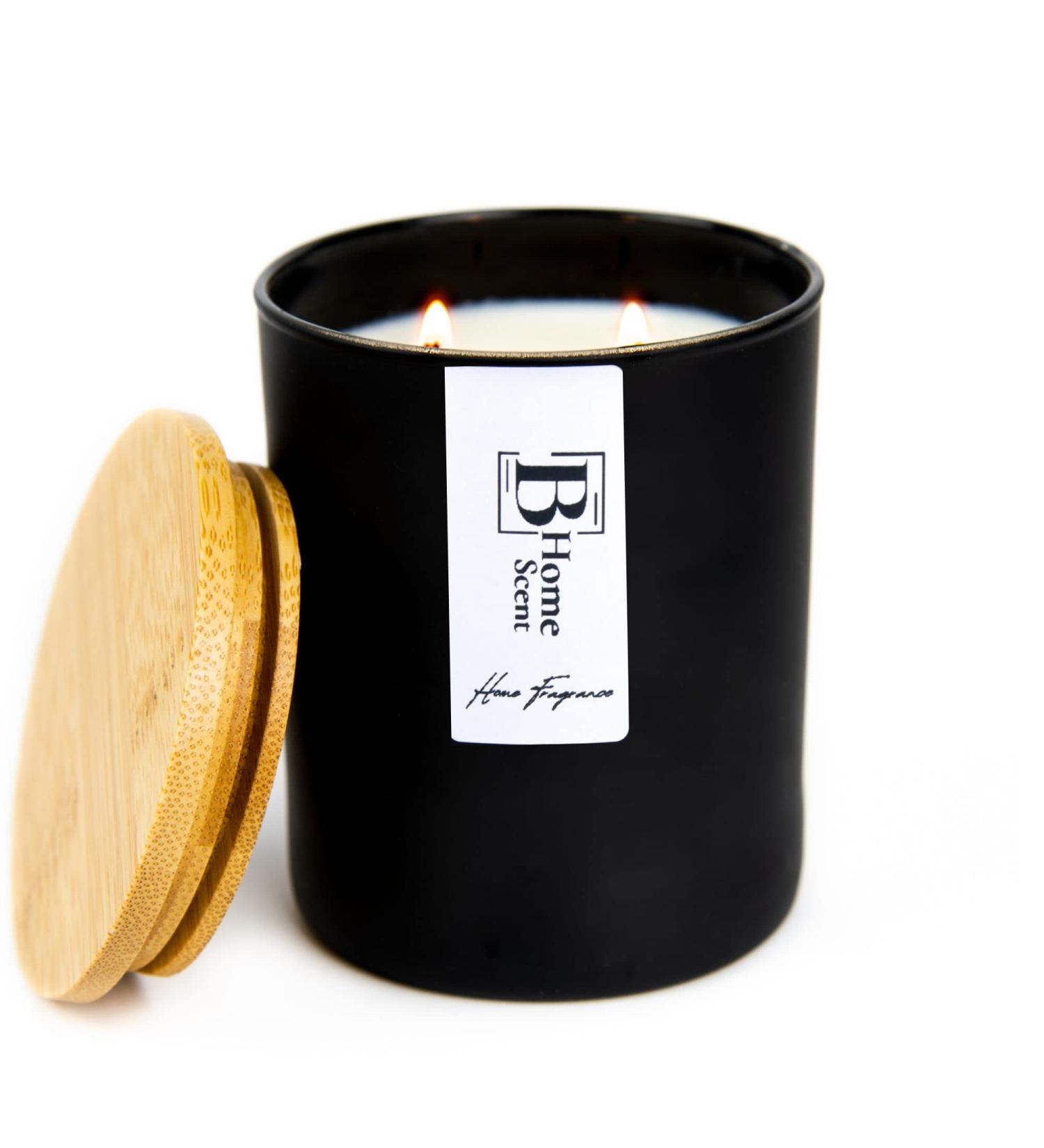 Velvet Rose and Oud Handmade Scented Candle - 50+ Hour Burn Time - 100% Natural Coconut/Soy Wax - Ideal Housewarming Gift - 215g - Buy Online on GoSupps.com