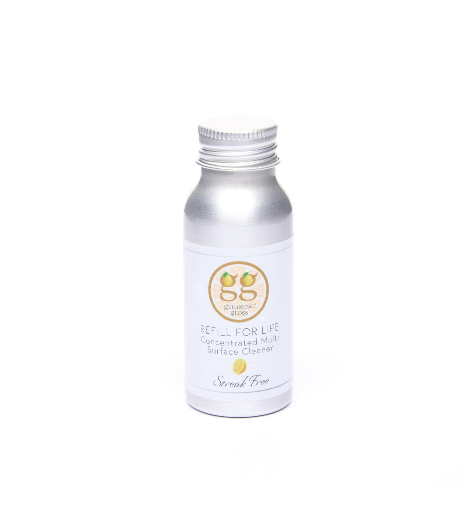 Gleaming Gloss Refill Lemon scent all natural multi-surface vegan cruelty-free kid pet friendly