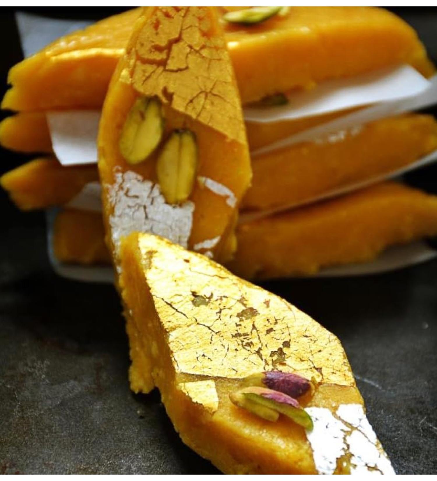 Festival Special Premium (Mango Barfi 600g) Delicious Indian Traditional Sweets To Sweeten Up Your Celebration Best Gift For All Occasions Marriage Diwali Holi - Buy Online on GoSupps.com