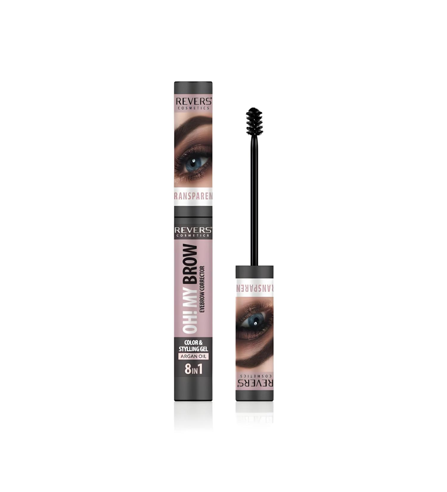  REVERS COSMETICS REVERS COSMETICS Brow Artist 8in1 Eyebrow Correcting Gel | Intensifies and darkens color | Shapes | Adds volume | Visibly fuller and always tidy brows (Transparent) - Buy Online on GoSupps.com