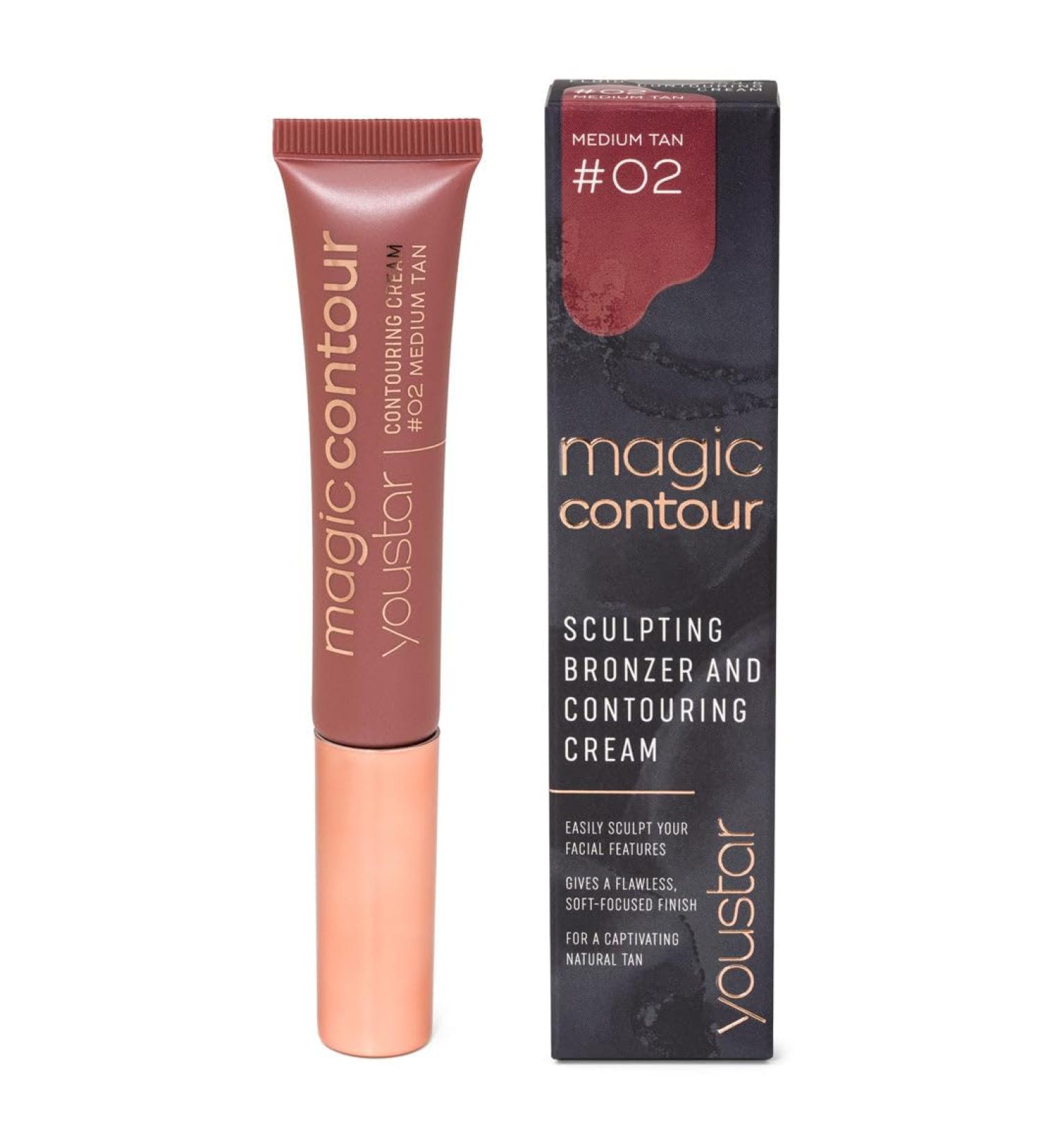 youstar Magic Contour Cr me contour 02 Medium Tan - Buy Online on GoSupps.com