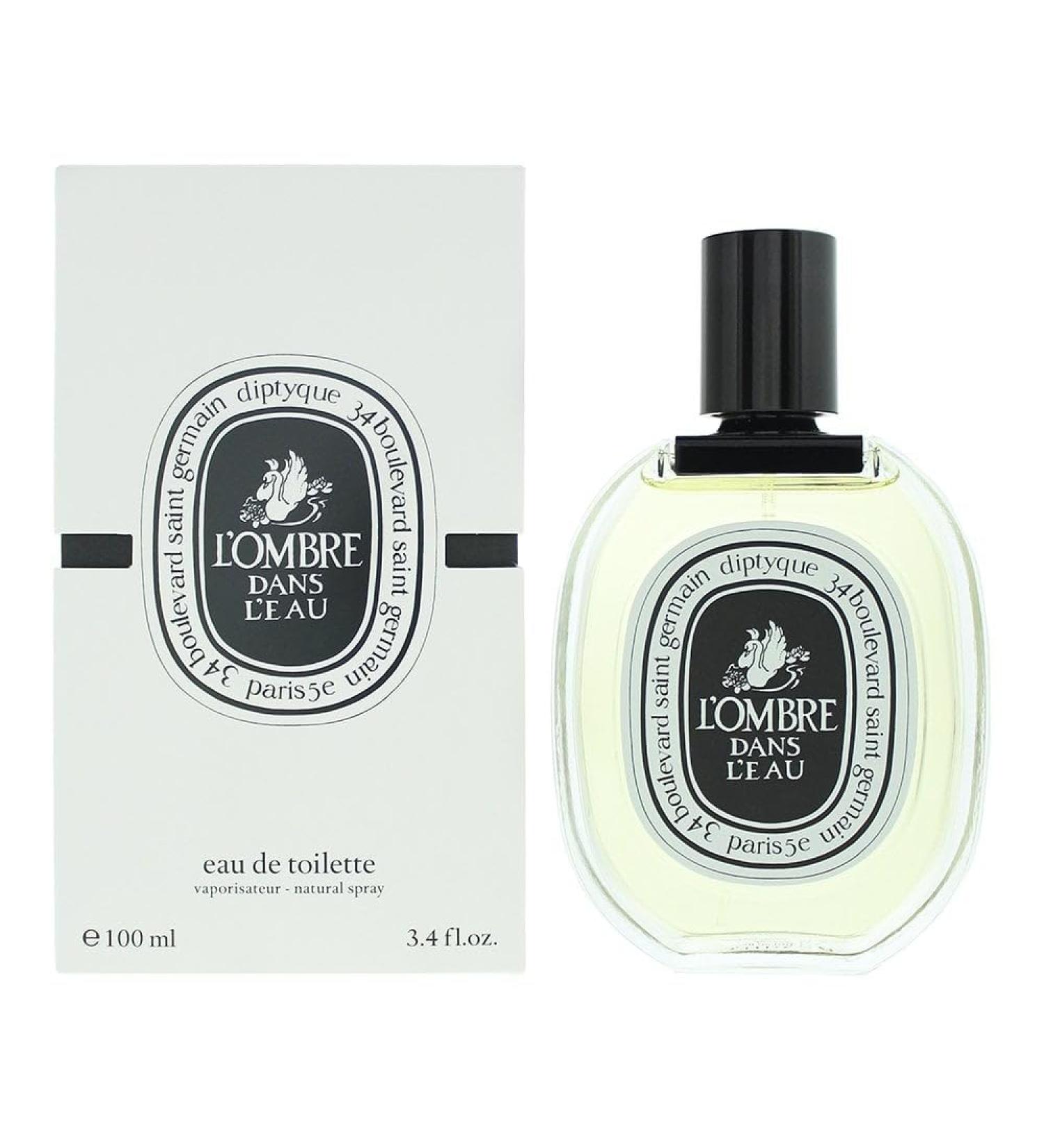 Diptyque L'ombre Dans L'eau Eau De Toilette Spray For Women 100Ml 3.4 Fl Oz (Pack of 1) Floral 3.4 Fl Oz (Pack of 1)