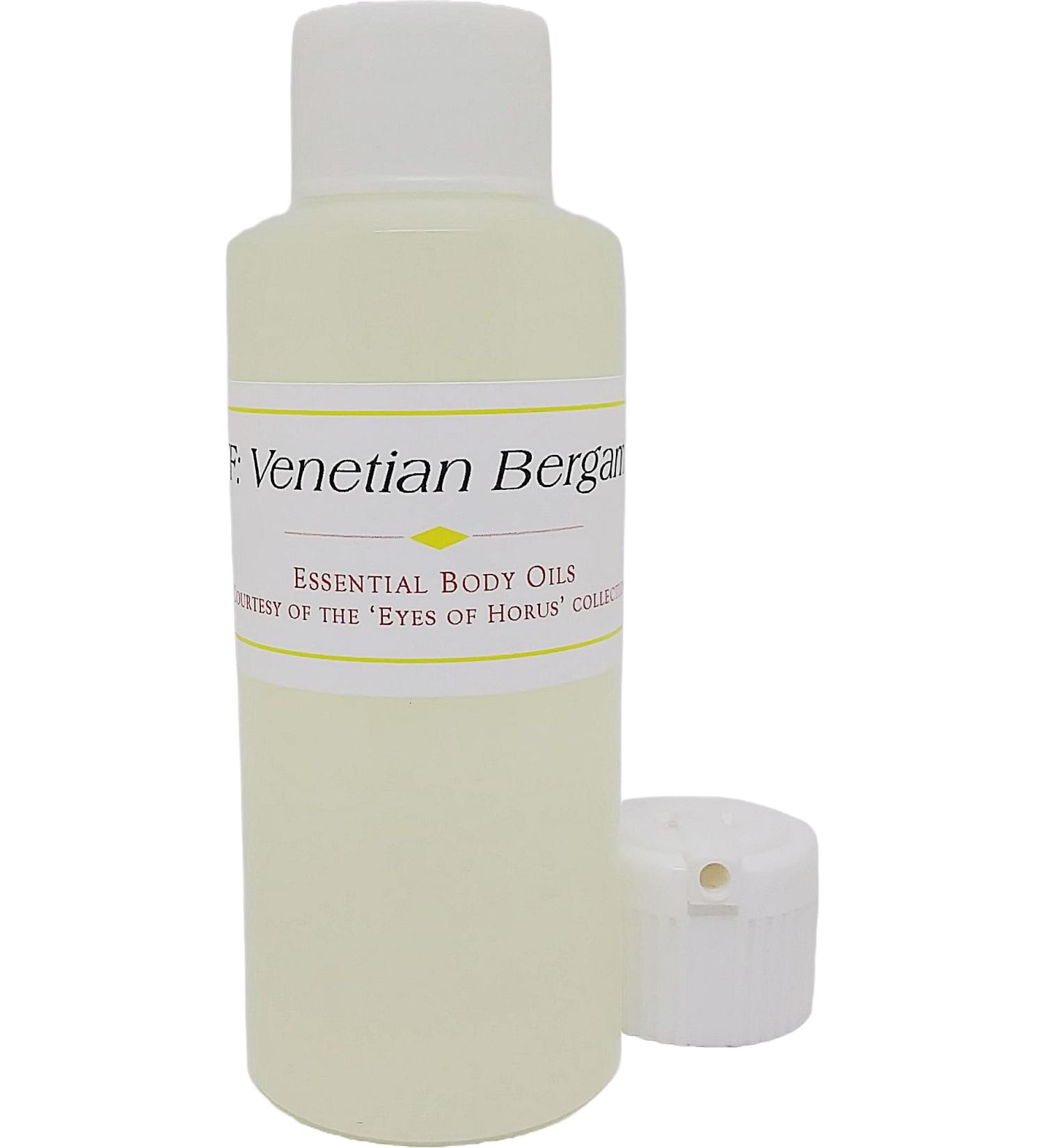 Tom Four: Venetian Bergamot - Type For Men Cologne Body Oil Fragrance Flip Cap - Light Gold - 2 oz. - ID#39412 2 Fl Oz (Pack of 1)