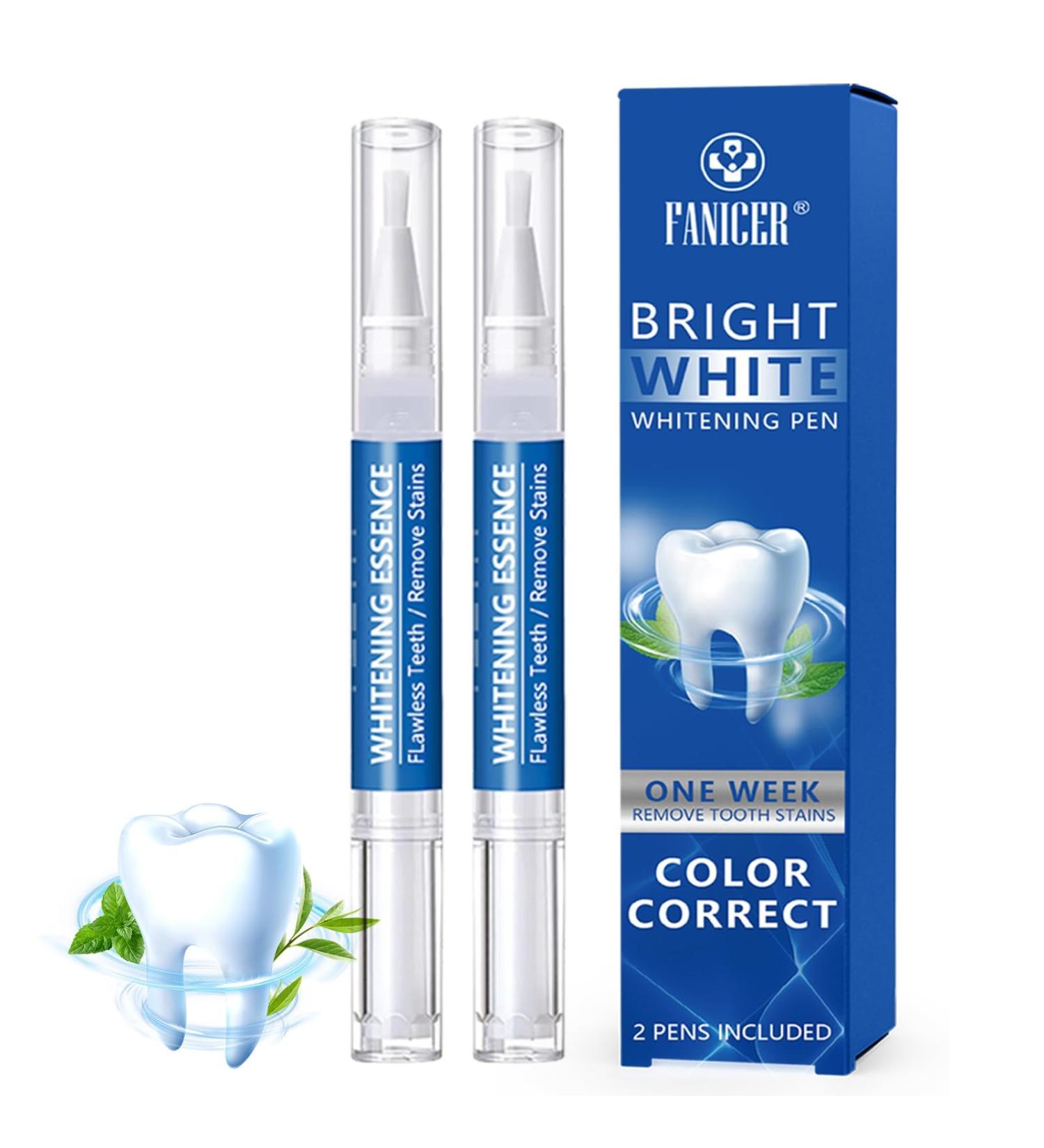 2 Pi ces stylo blanchiment dentaire stylo de soin pour les dents id al pour un usage r gulier Un sourire plus lumineux - Buy Online on GoSupps.com
