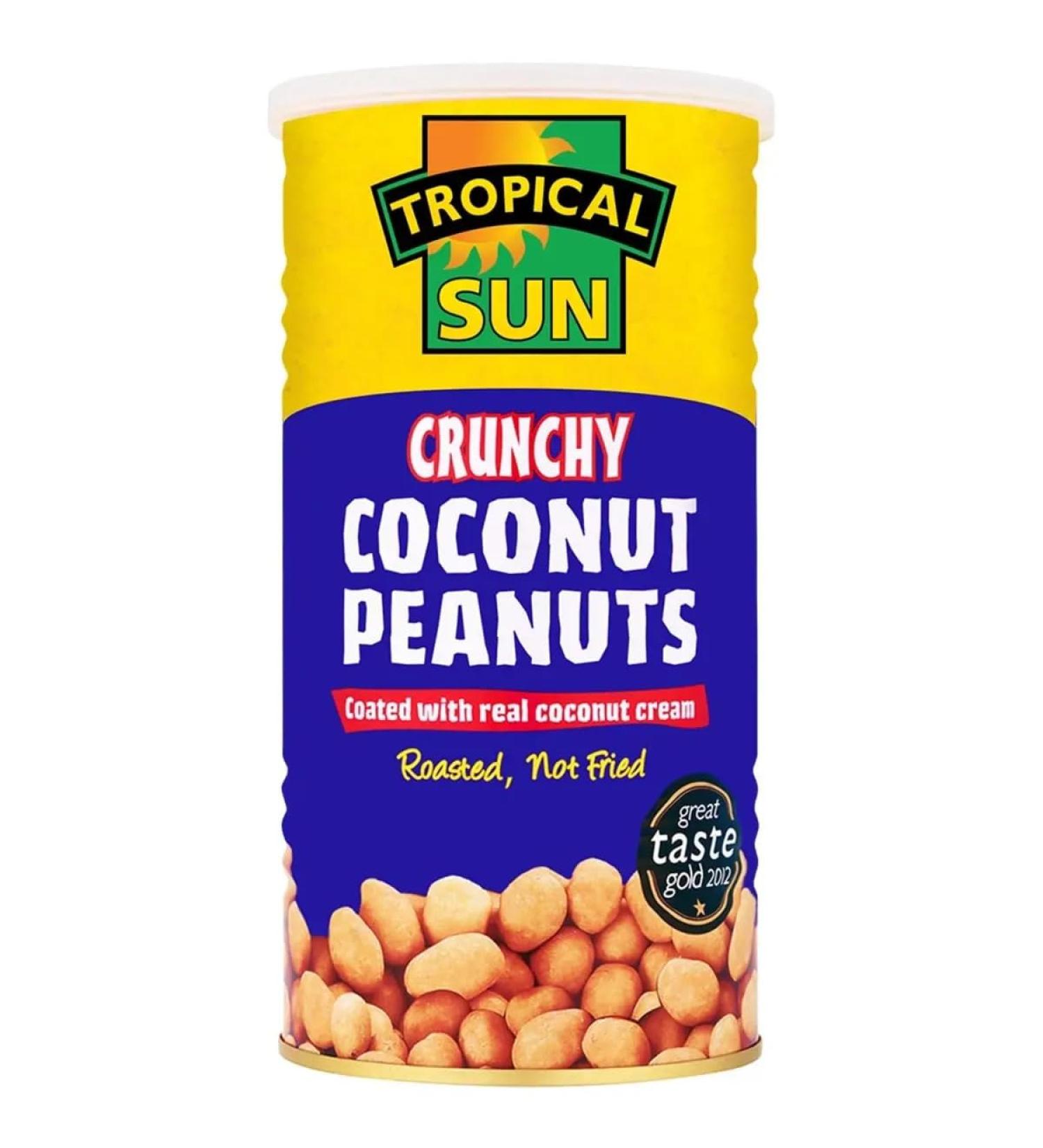 Tropical Sun Coconut Peanuts 330g (Pack of 3)