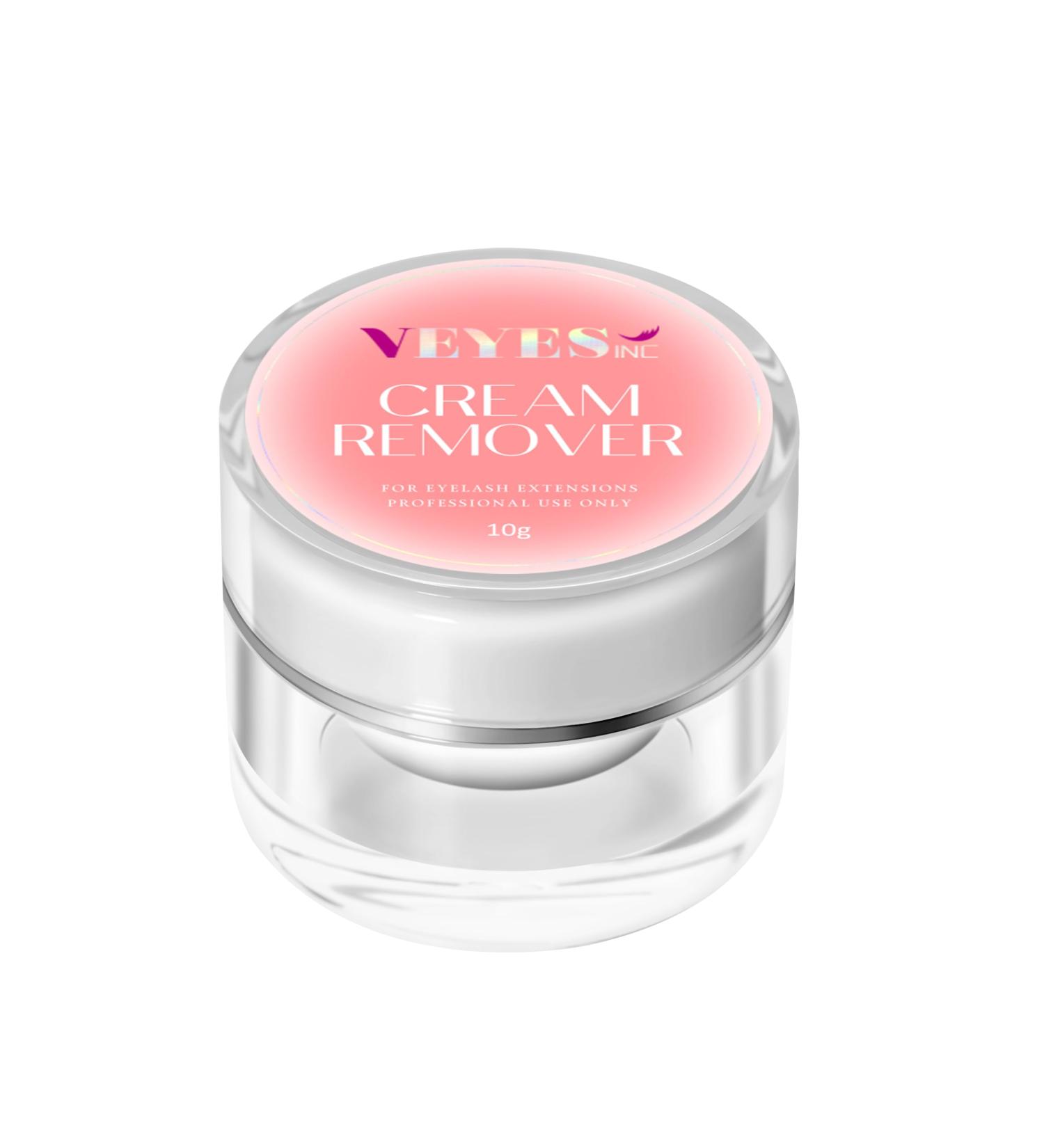 VEYES INC Cream Lash Remover for Lash Extensions - Low Irritation Eyelash Glue Remover | Professional Salon Supplies | 10g - Peach - Buy Online on GoSupps.com