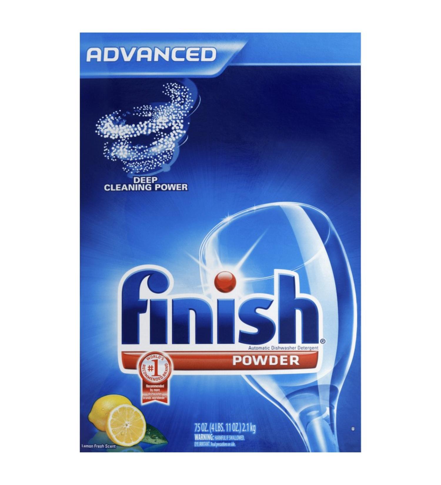 75 oz Lemon Fresh Finish Powder Dishwasher Detergent - Buy Online on GoSupps.com