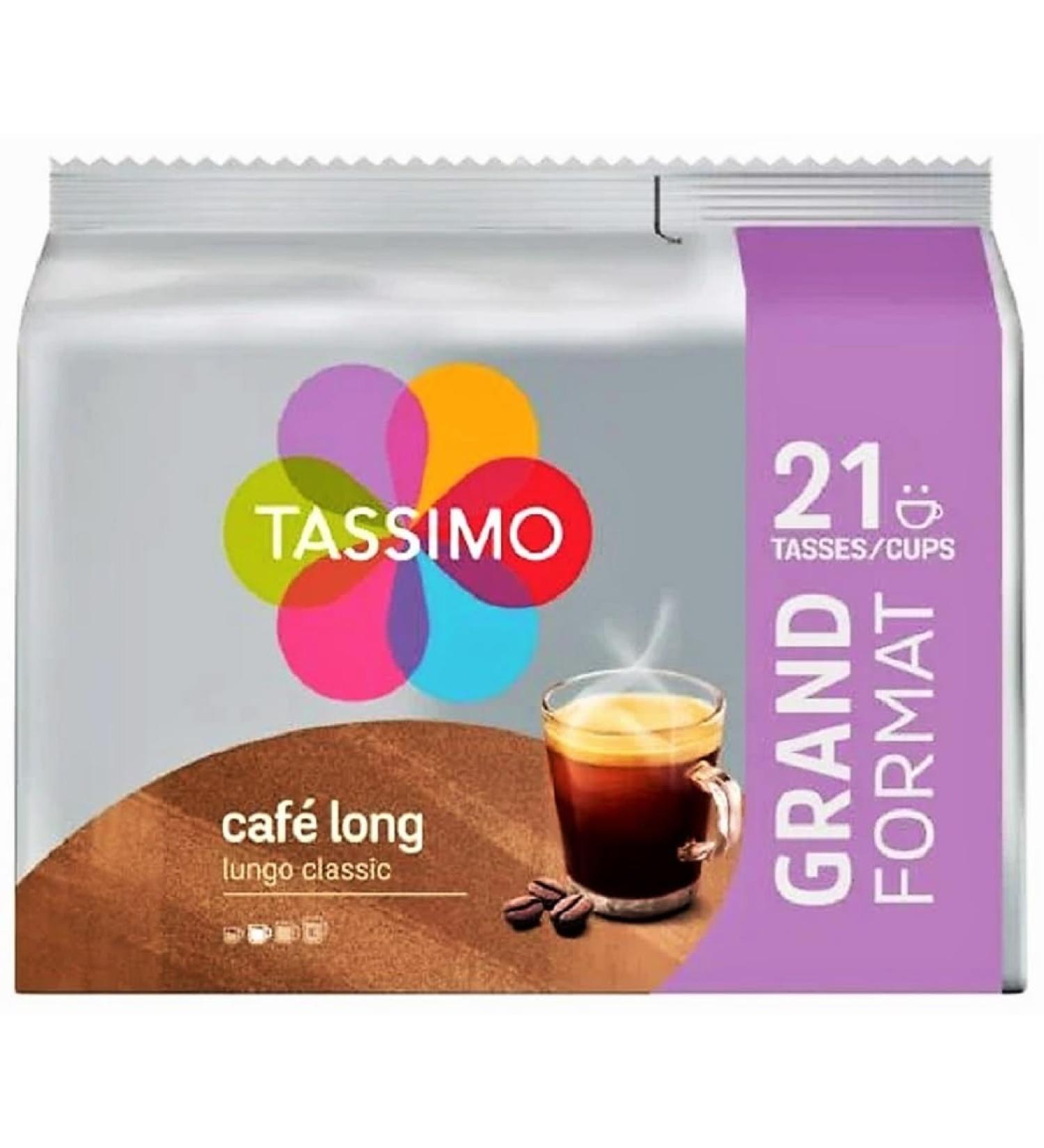 Tassimo Long Coffee Pods Classic x21 141g - Buy Online on GoSupps.com