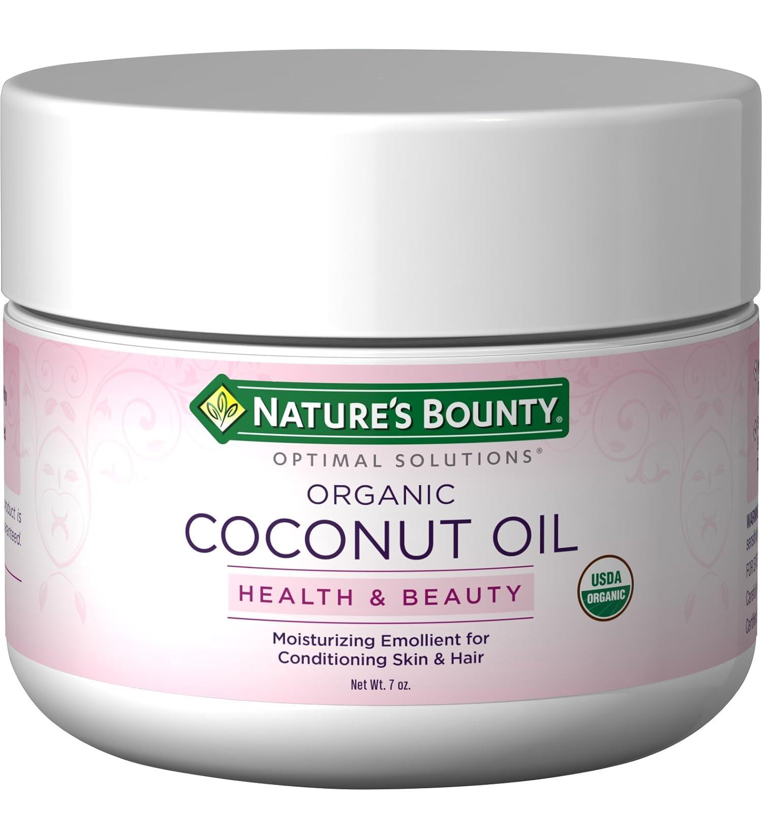 Nature's Bounty Coconut Oil 7floz LIQ - Buy Online on GoSupps.com