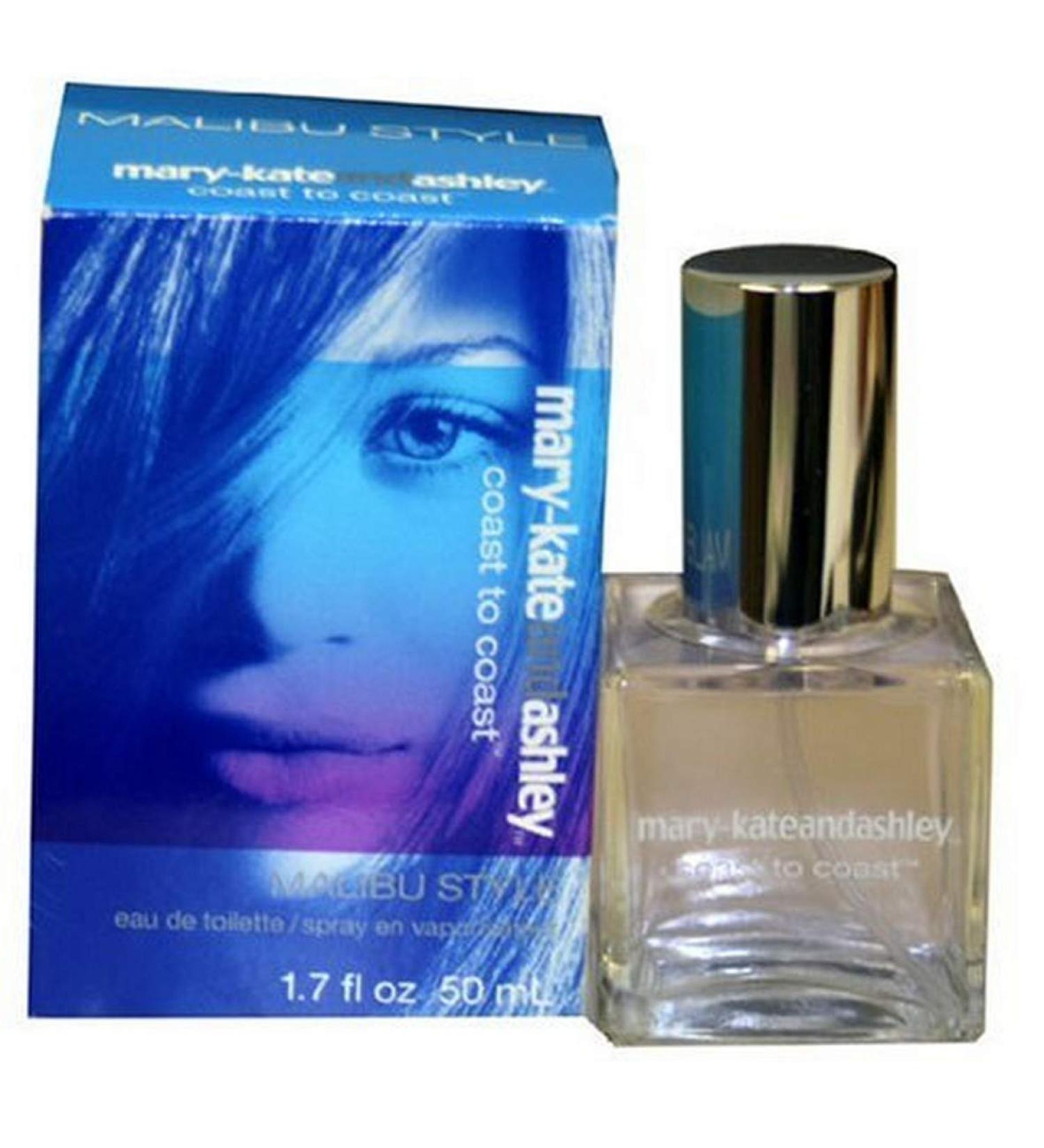 Coast To Coast Malibu Style Lychee Fuschia Blossom By Mary Kate & Ashley For Women. Eau De Toilette Spray 1.7 Oz.