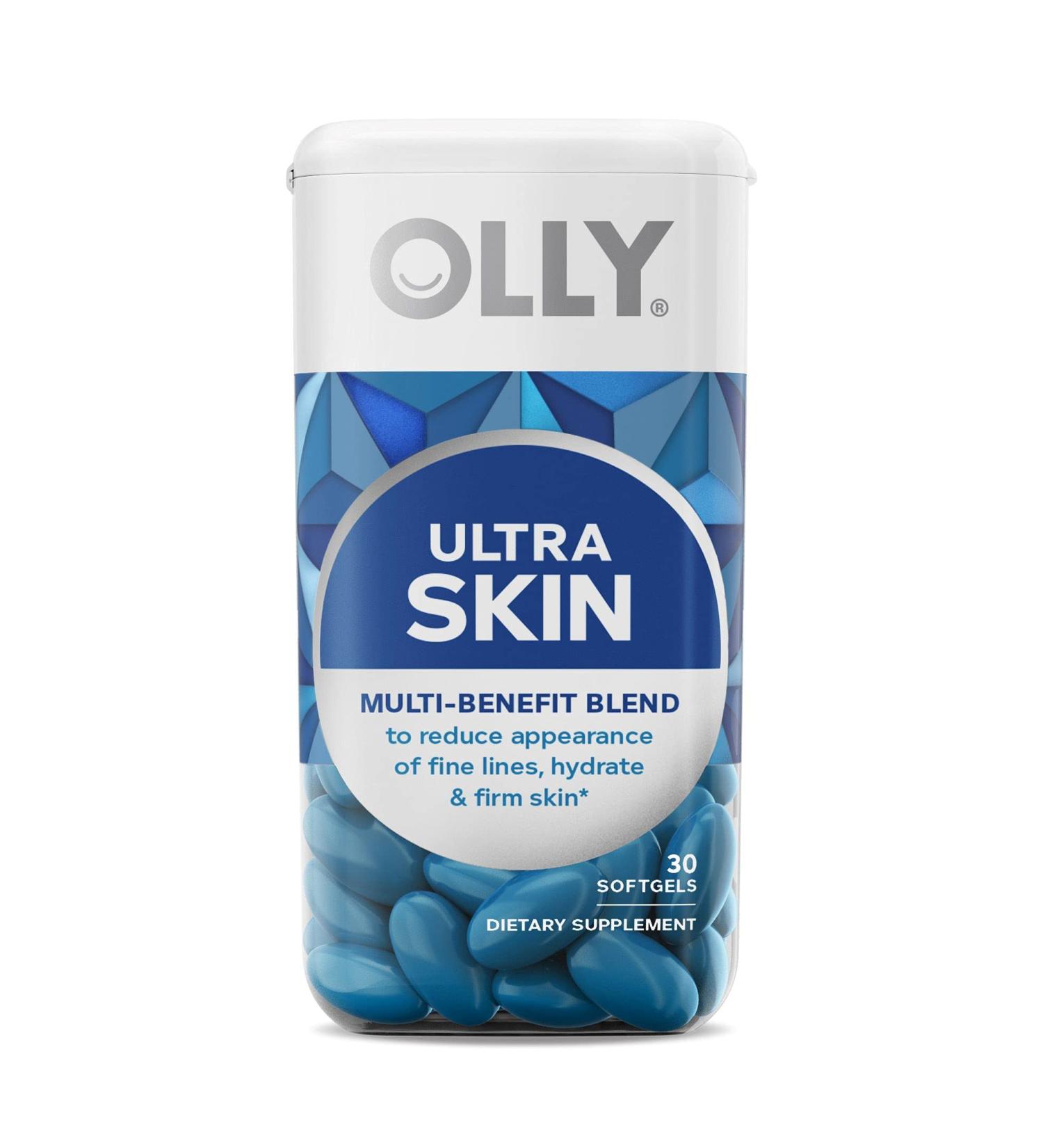 Buy OLLY Ultra Skin Hydrate & Firm - 30 Softgels for Radiant Skin - Buy Online on GoSupps.com